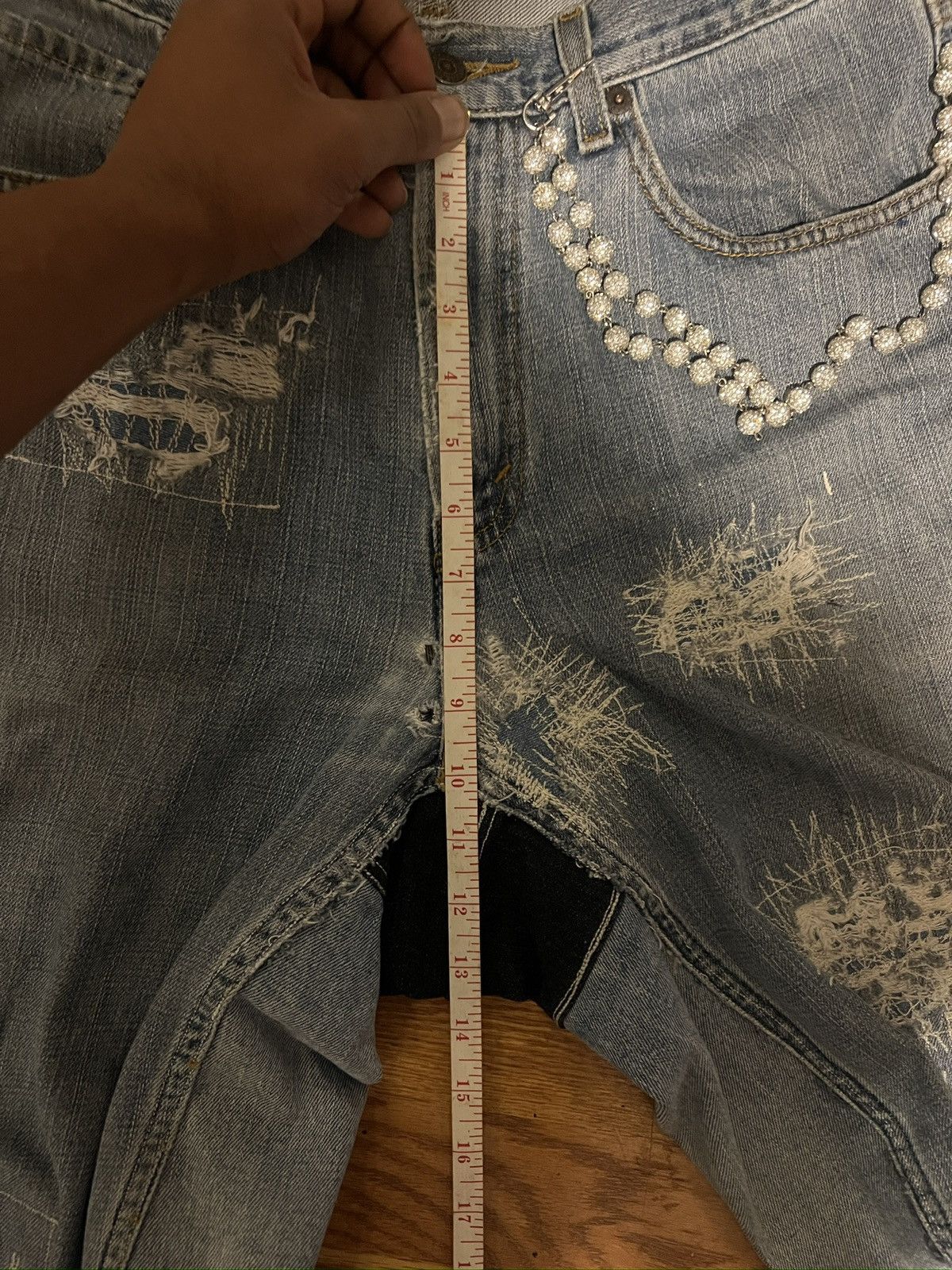 Other Pinkbunni overly baggy denim Size US 34 / EU 50 - 2 Thumbnail