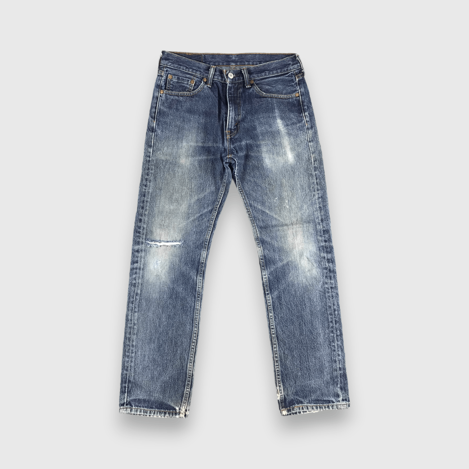 Levi's Vintage Blue Wash Levis 505 Jeans-J1541 Size US 30 / EU 46 - 1 Thumbnail