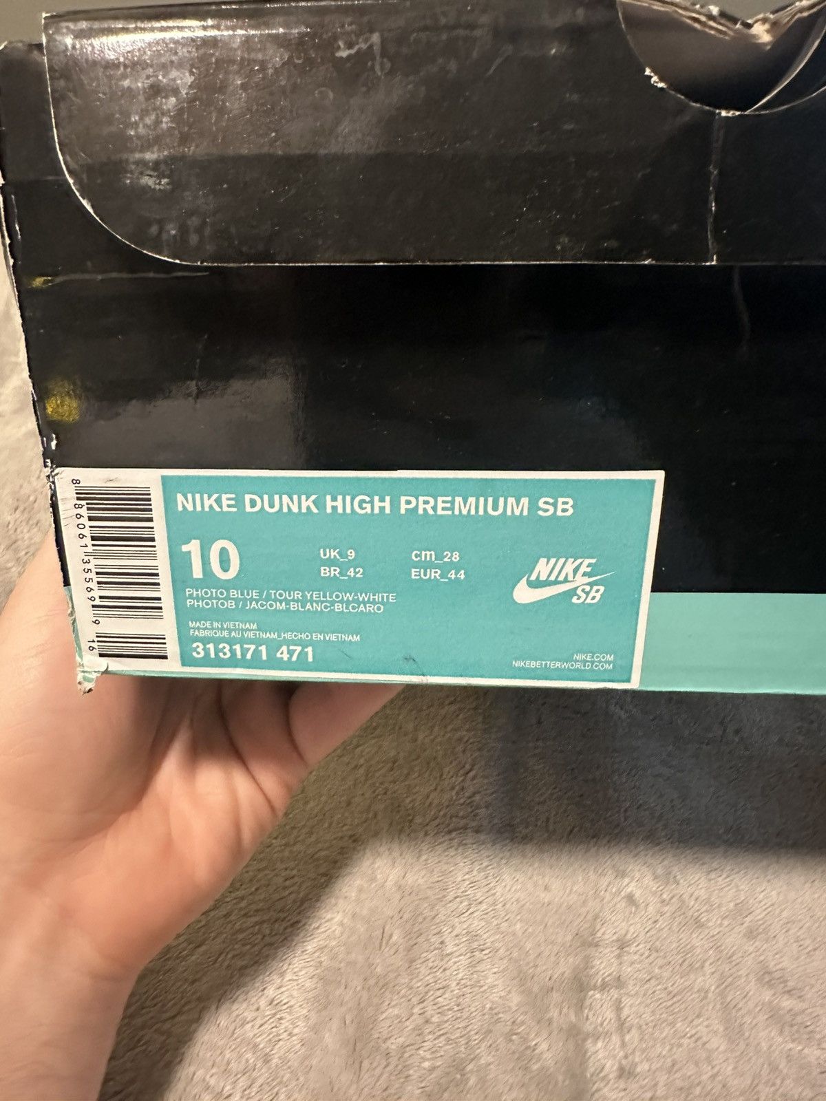 Nike SB Nike SB Dunk High Familia Blue Ox Size US 10 / EU 43 - 13 Thumbnail