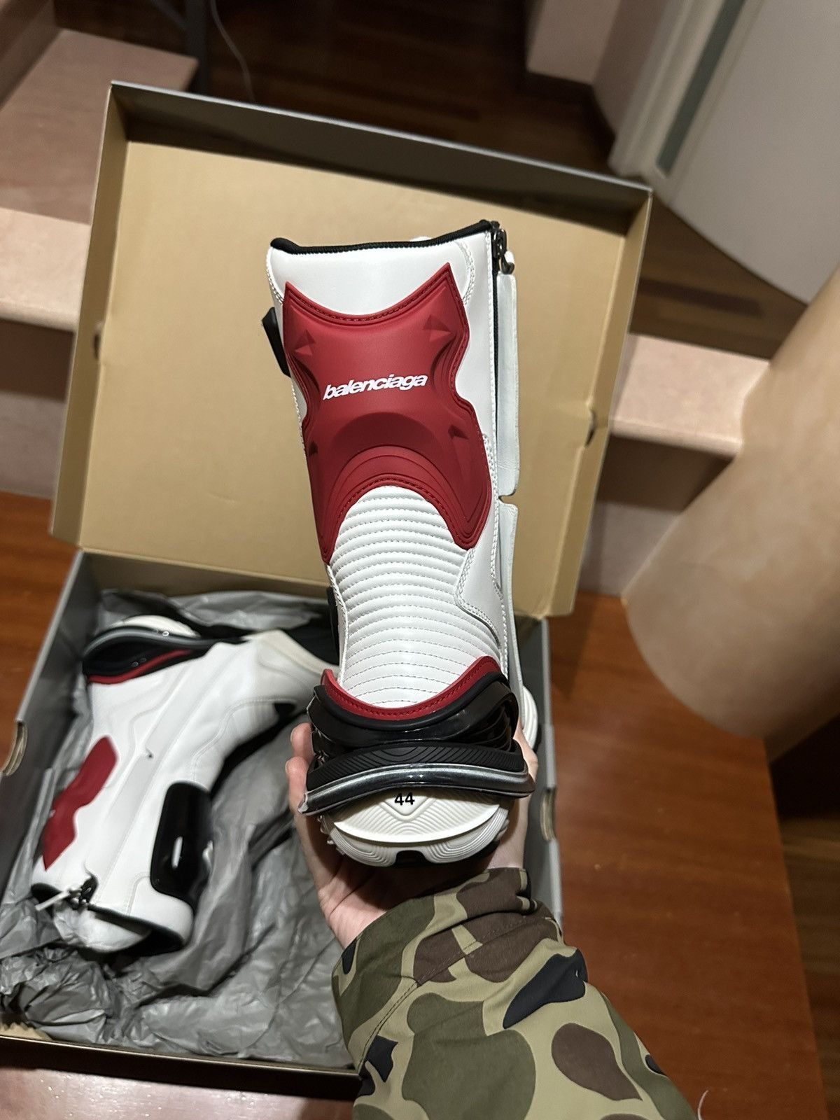 Balenciaga Balenciaga Moto Boots Size US 10.5 / EU 43-44 - 10 Thumbnail