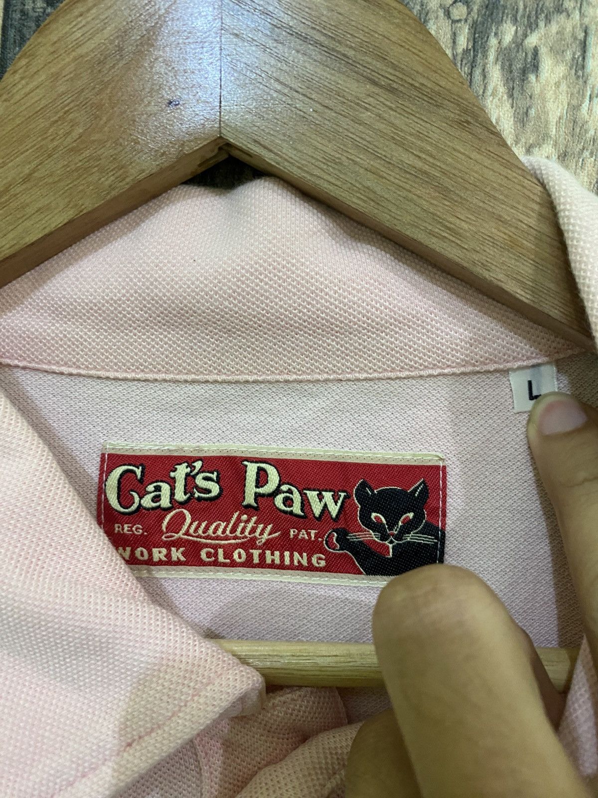 CAT'S PAW Cats Paw Toyo Enterprise Polo Shirt Size US L / EU 52-54 / 3 - 3 Thumbnail