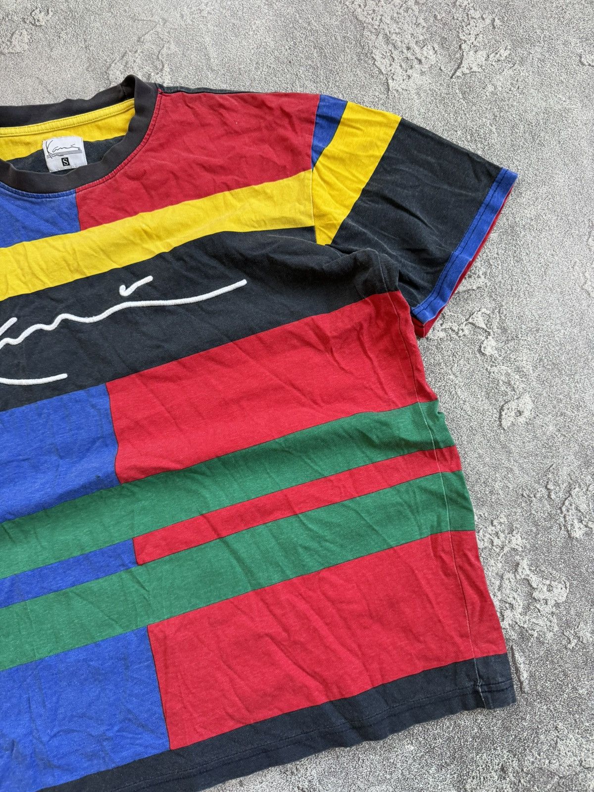 Karl Kani × Vintage Karl kani S tee T-shirt polo jersey skateboarding 00s faded Size US S / EU 44-46 / 1 - 6 Thumbnail