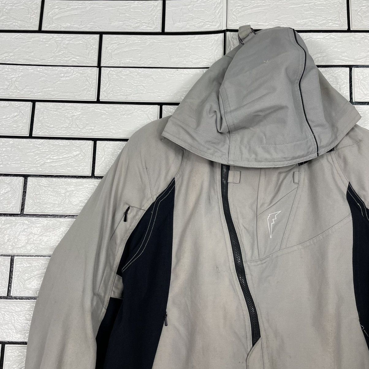 Japanese Brand Kushitani Motorcycle Hooded Jacket Size US M / EU 48-50 / 2 - 6 Thumbnail