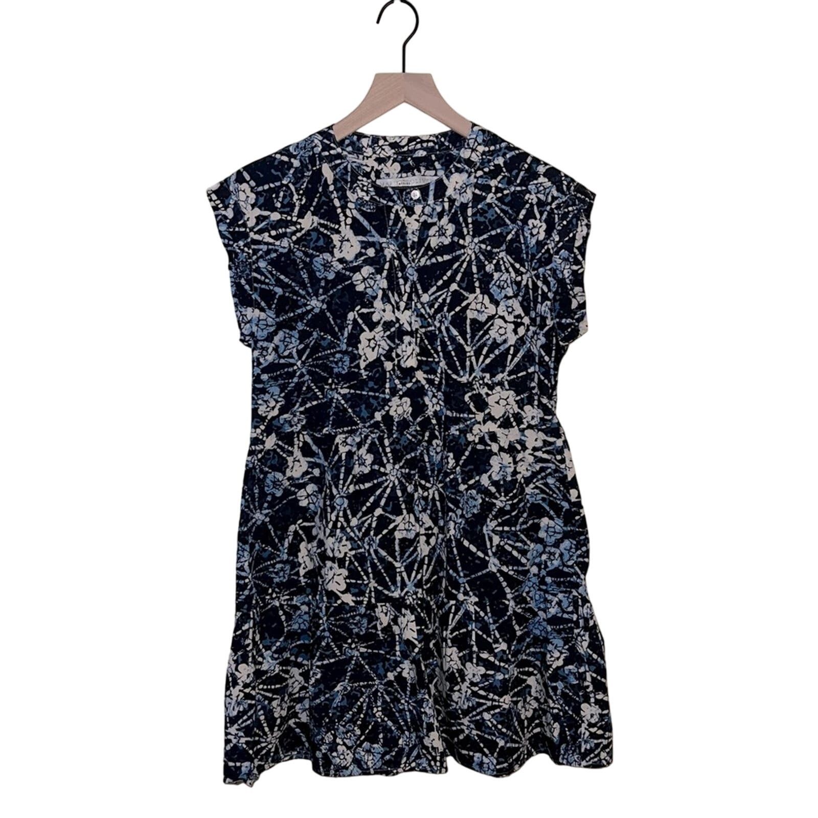 Marie Oliver MARIE OLIVER patterned button up lightweight dress S Size S / US 4 / IT 40 - 1 Thumbnail
