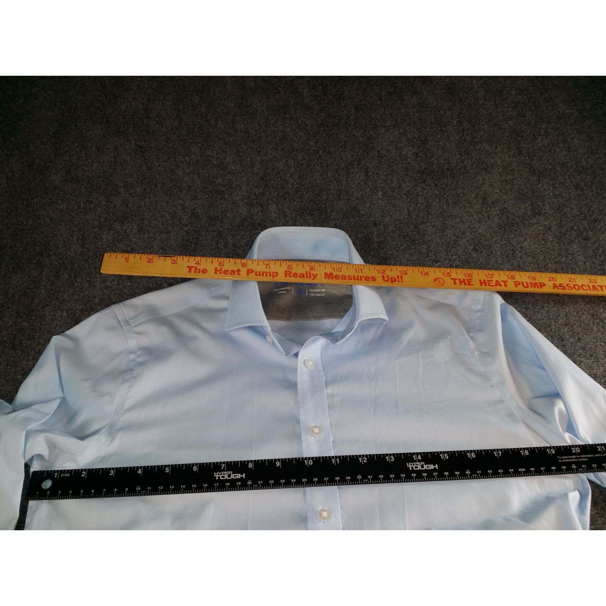 Twillory Twillory Performance Button Up Trim Fit Shirt Men Sz M 15.5 Size US M / EU 48-50 / 2 - 4 Thumbnail