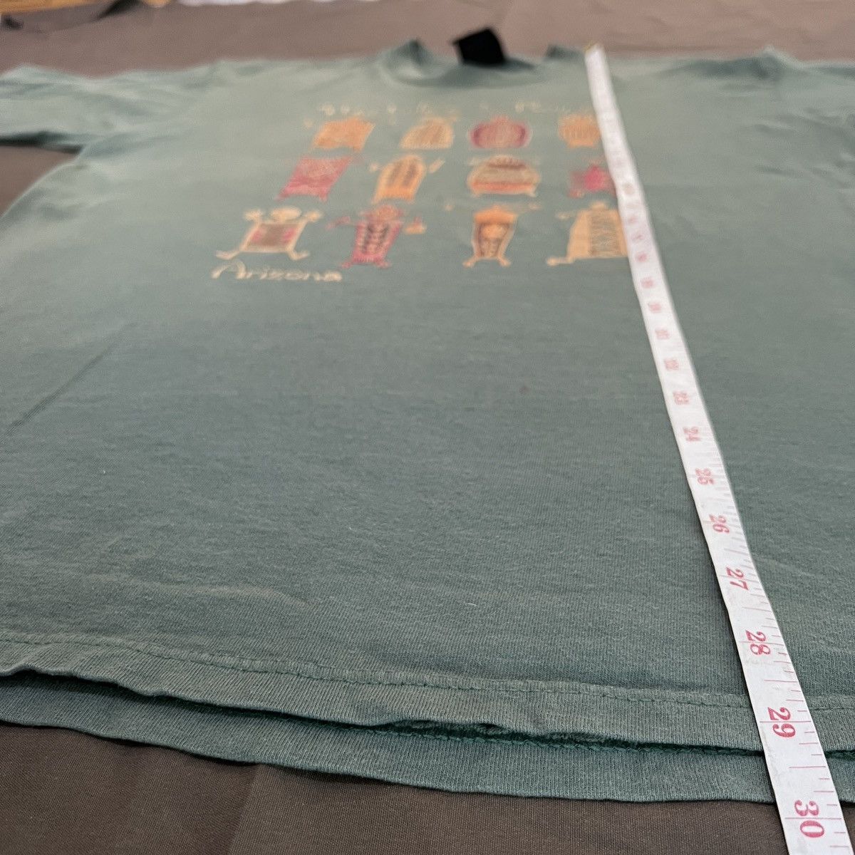 Vintage Vintage MY LIFE IS IN RUINS ARIZONA Faded Thrashed History Size US L / EU 52-54 / 3 - 11 Thumbnail