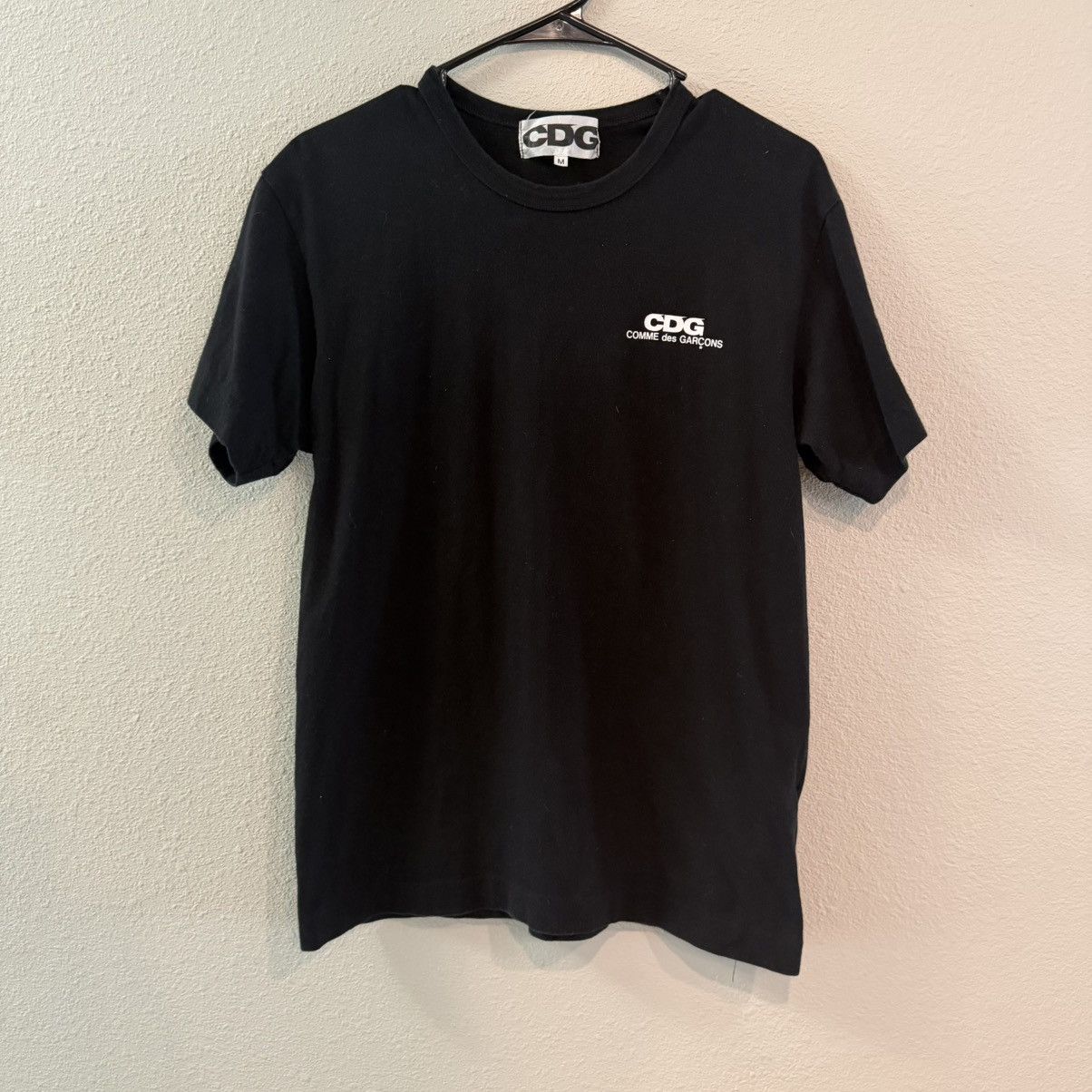 Comme des Garcons 1989 Logo T-Shirt Crew Staff | Grailed