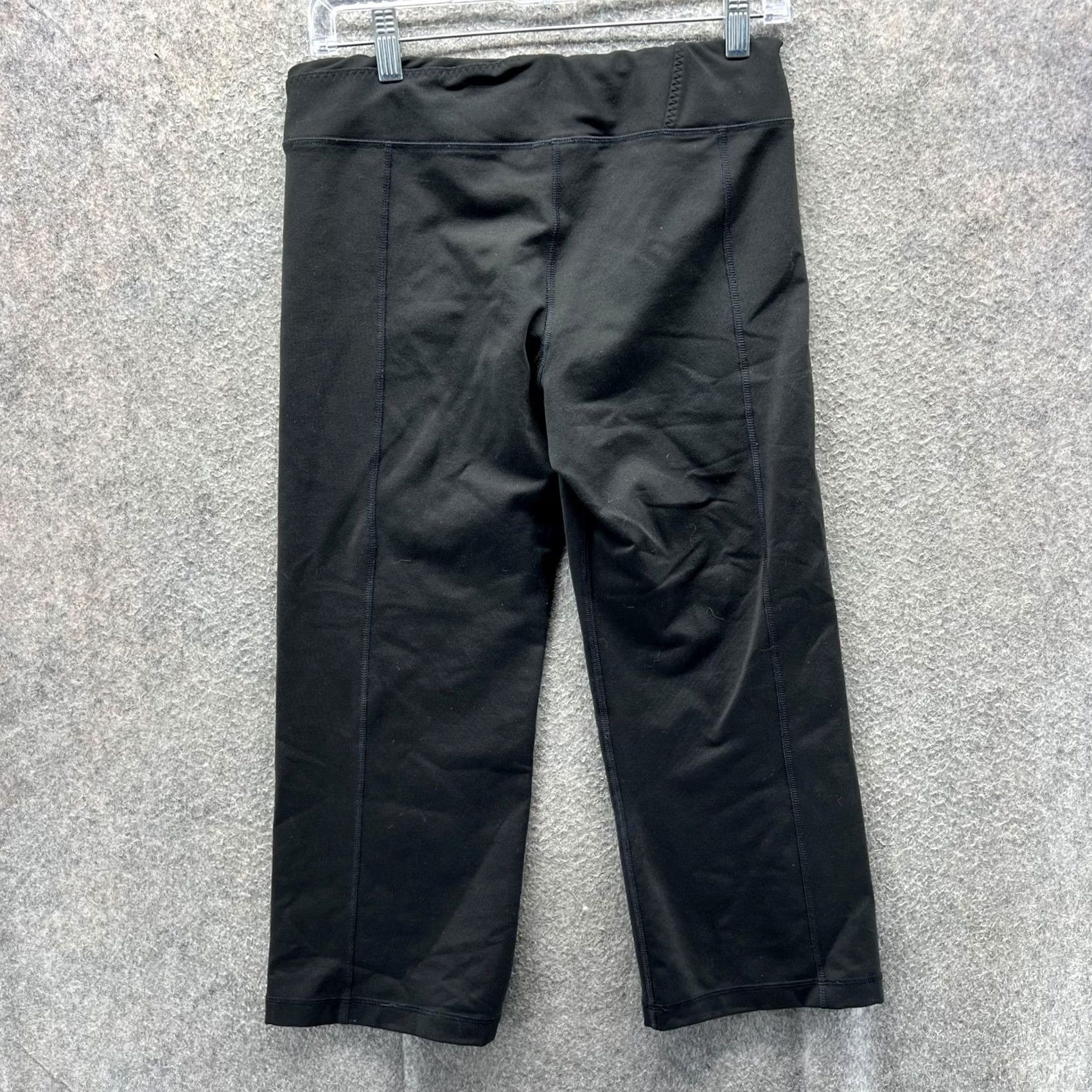 The North Face VINTAGE The North Face Pants Womens Medium Black Capri Cropped Leggings Yoga Activewear Size 32" / US 10 / IT 46 - 2 Thumbnail