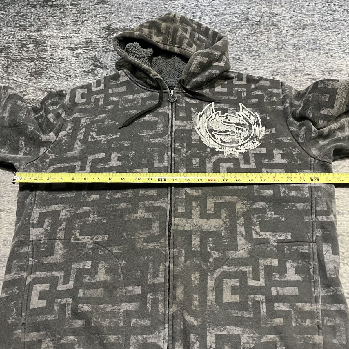 Vintage VINTAGE Y2K SINISTER GRUNGE CYBER SKATER ZIP UP HOODIE LARGE Size US L / EU 52-54 / 3 - 13 Thumbnail