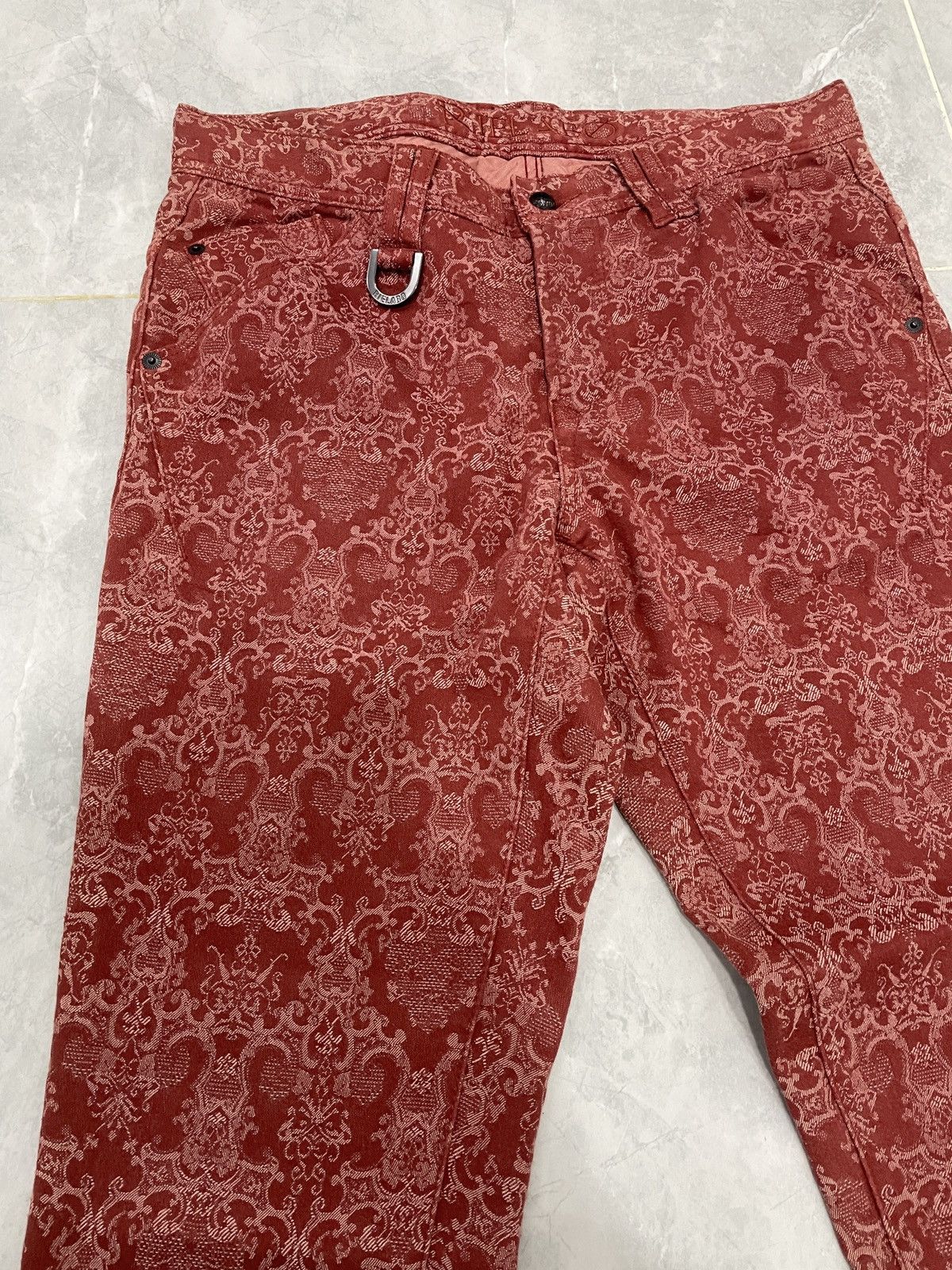 Nicole Club × Vintage RIELABO NCFM PATTERN PANT Size US 33 - 2 Thumbnail