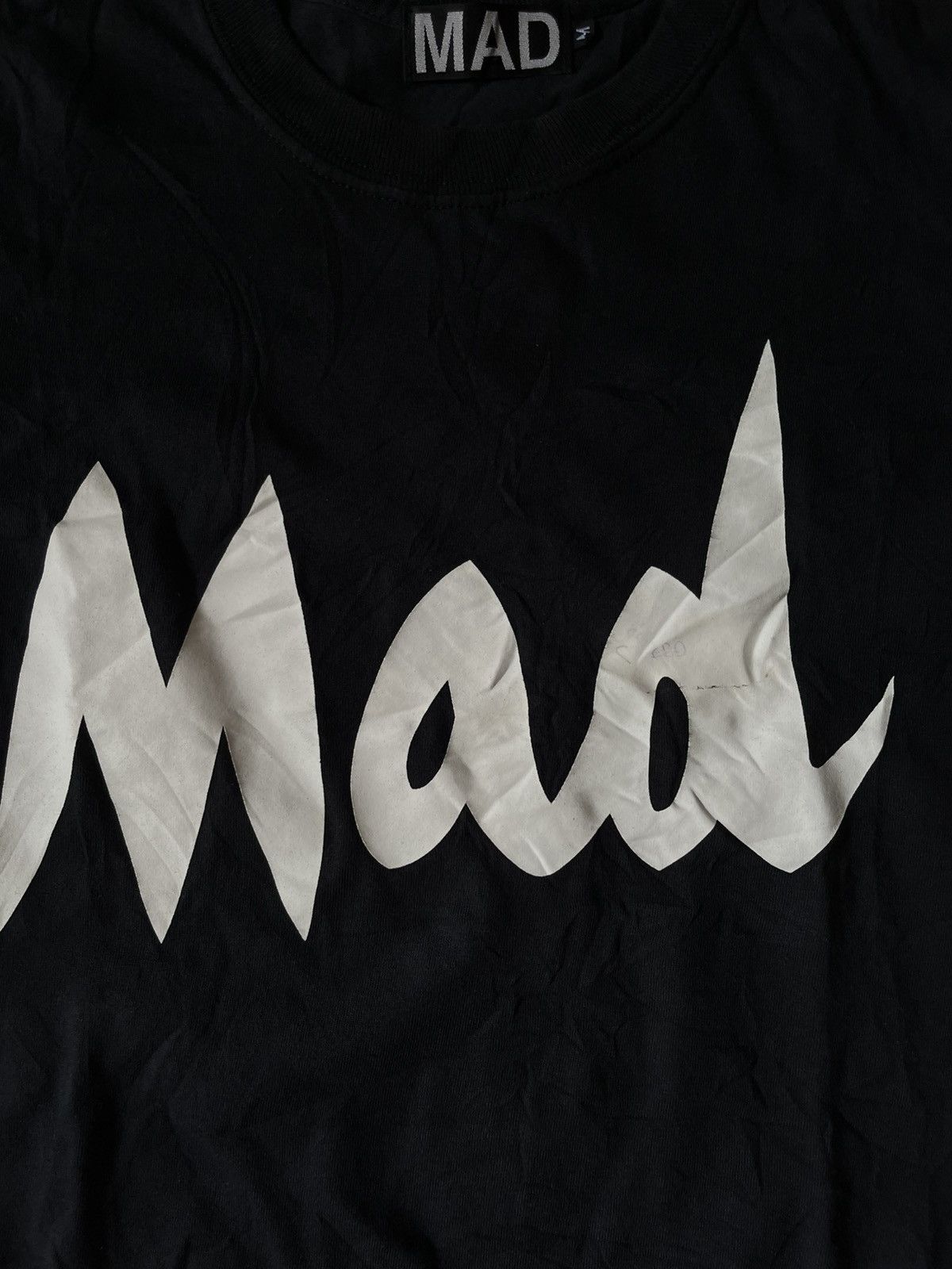 Undercover MAD Undercover spellout black tee Size US M / EU 48-50 / 2 - 3 Thumbnail