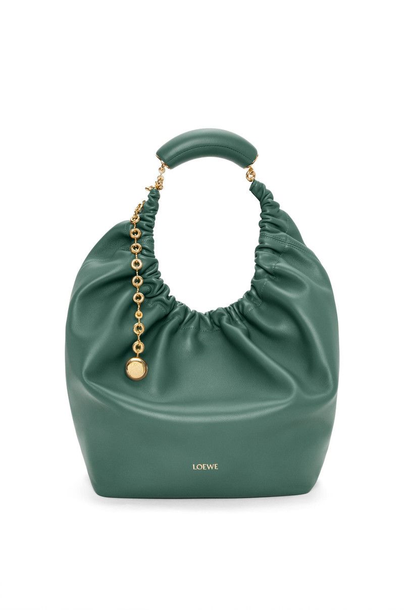 Loewe o1in1g0426 Size: OS / Medium Squeeze Bag in Vetiver Size ONE SIZE - 1 Thumbnail