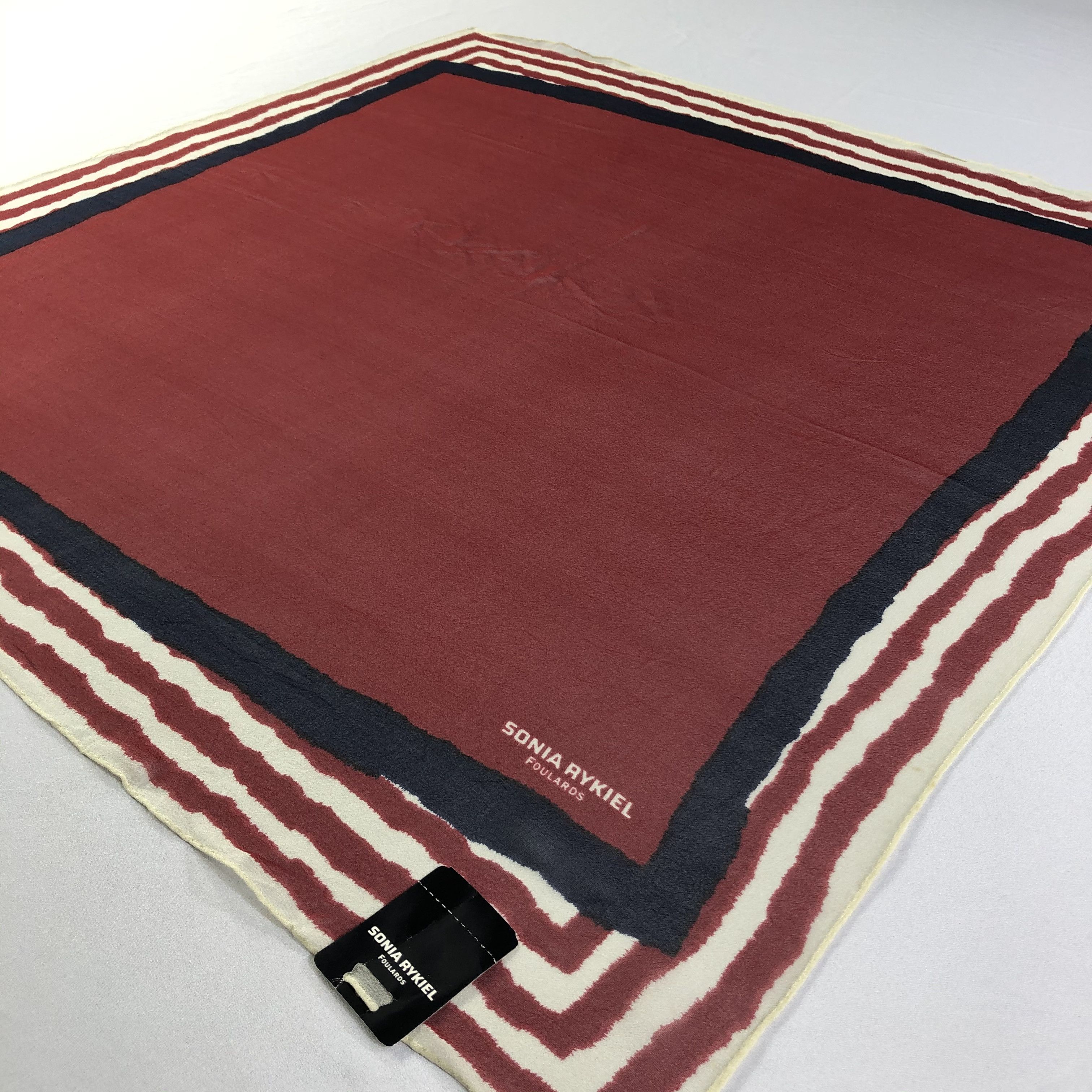 Sonia Rykiel × Vintage Vintage Sonia Rykiel Silk Scarf Size ONE SIZE - 3 Thumbnail