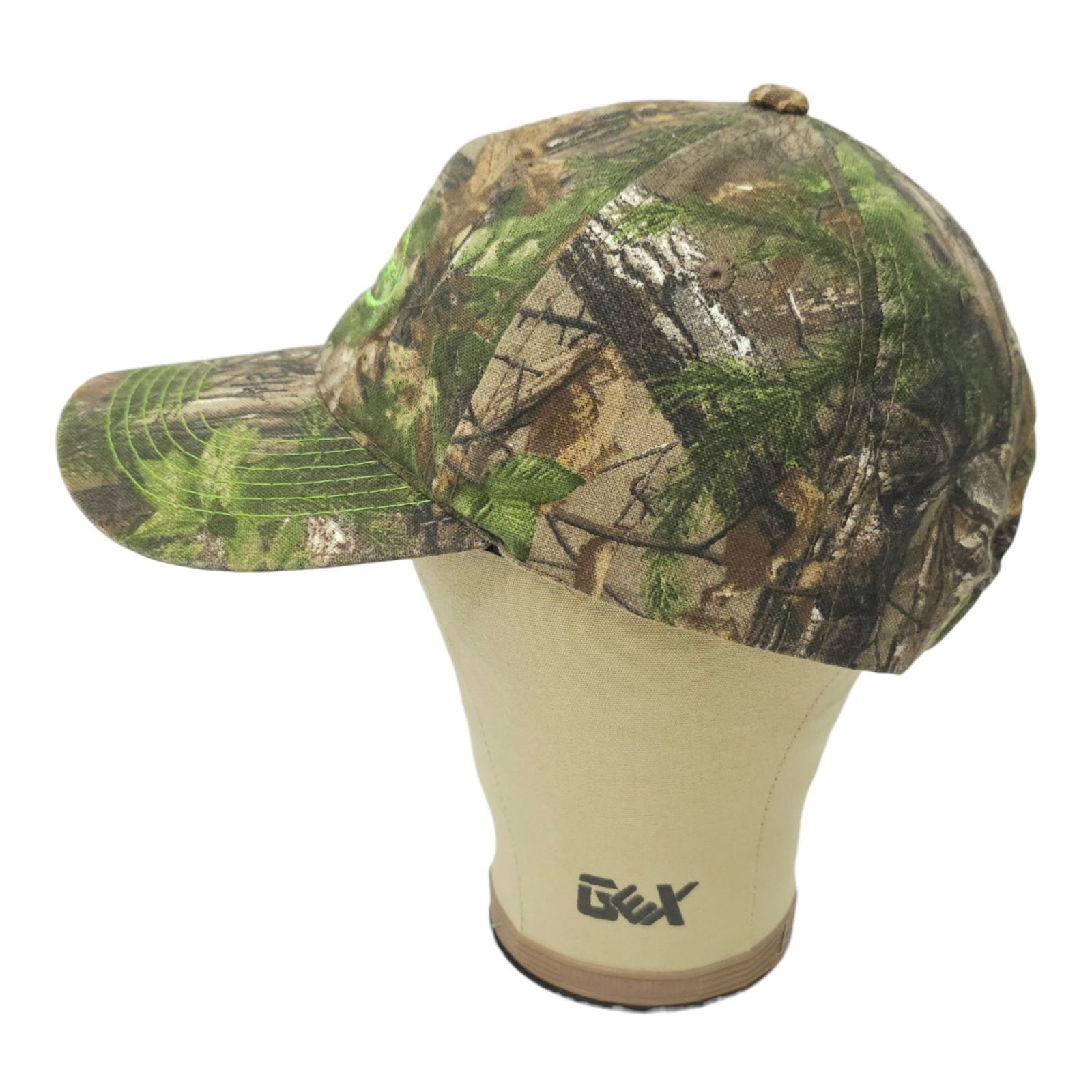 Realtree Team Realtree Camo Hat Strapback Cap Green Embroidered Logo Size ONE SIZE - 8 Thumbnail