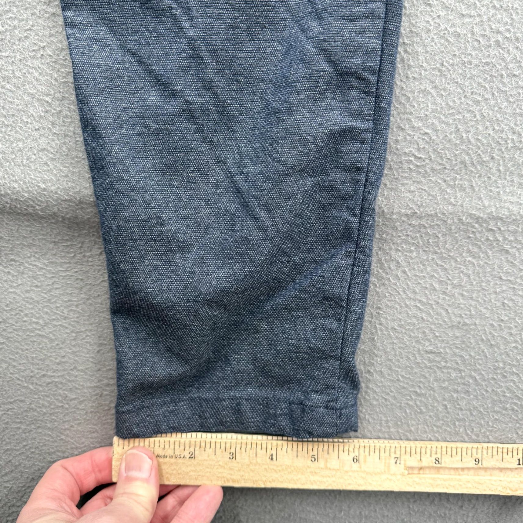 Lululemon Lululemon Pants Mens 30x27 Blue Straight Leg Knit Chino 5 Pocket Shirt Casual Mens Size US 30 / EU 46 - 6 Thumbnail