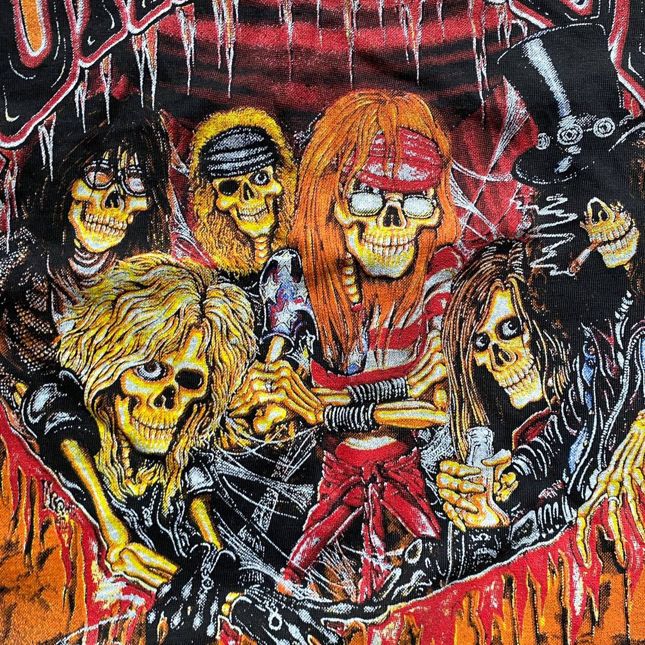 Guns N' Roses VINTAGE 90S GUNS N ROSES AMAZING BAND ROCK T SHIRT 41 Size US L / EU 52-54 / 3 - 4 Thumbnail