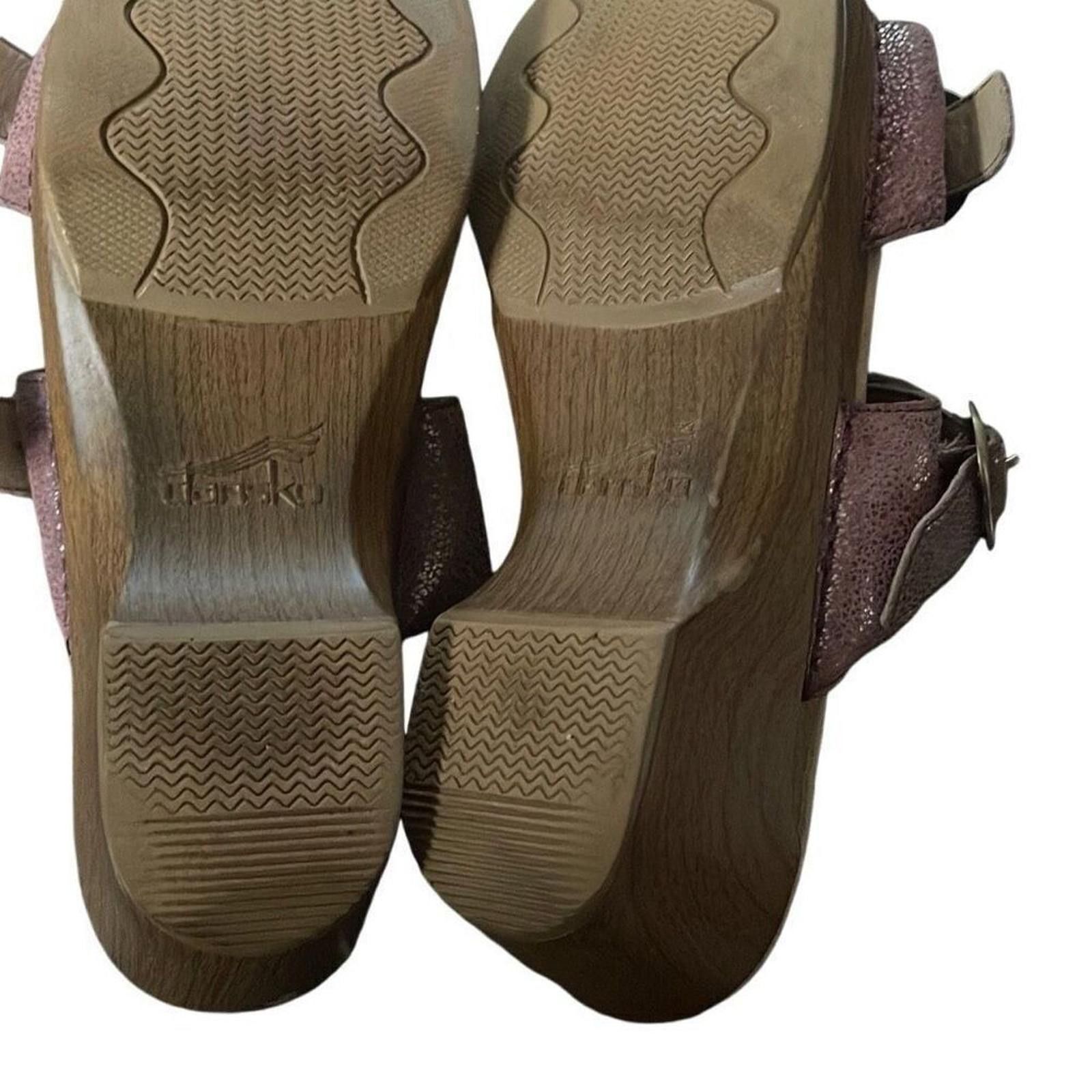 Dansko Dansko Sophie pink metallic slide size 40 or 9.5 Size US 9.5 / IT 39.5 - 4 Thumbnail