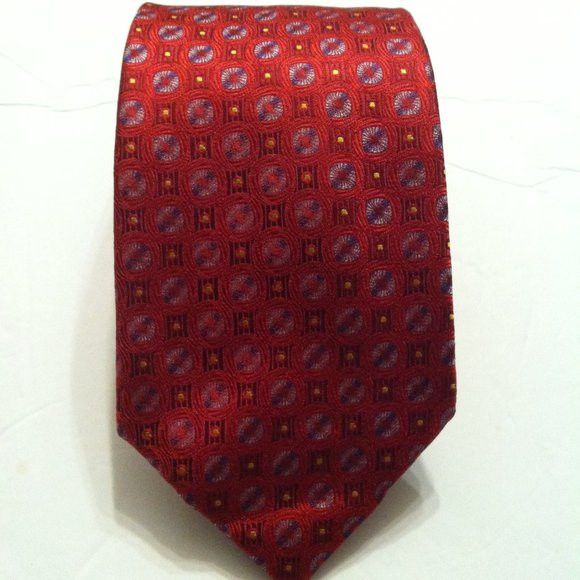 David Donahue DAVID DONAHUE MEN'S NEW SILK TIE WIDTH: 3 3/4" Size ONE SIZE - 1 Thumbnail