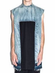 Rick Owens Rick Owens 15SS FAUN Denim Long Vest Size US M / EU 48-50 / 2 - 1 Thumbnail
