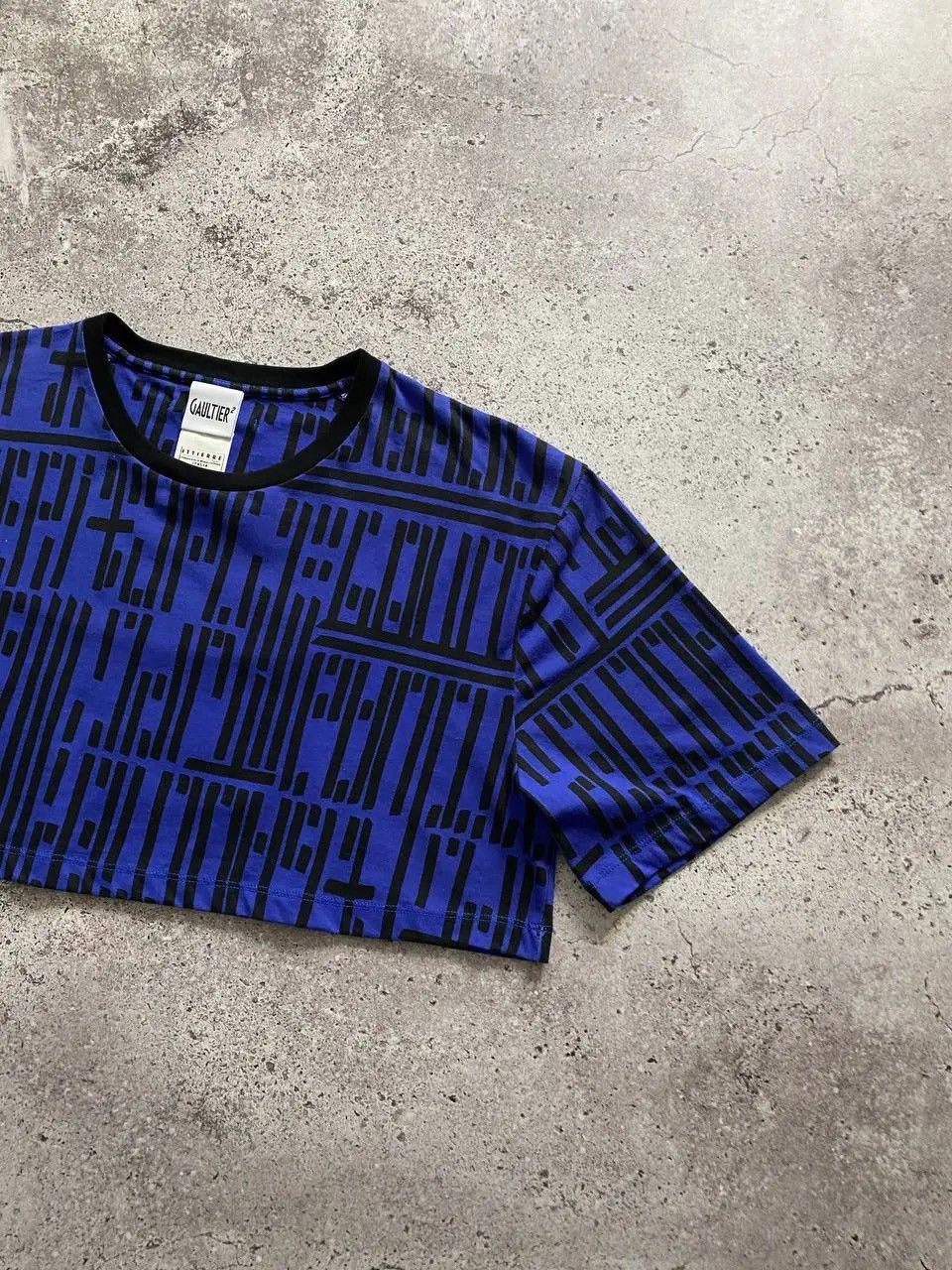 Jean Paul Gaultier × Vintage JEAN PAUL GAULTIER 2 ALL OVER PRINT TOP T SHIRT VERY RARE Size M / US 6-8 / IT 42-44 - 6 Thumbnail