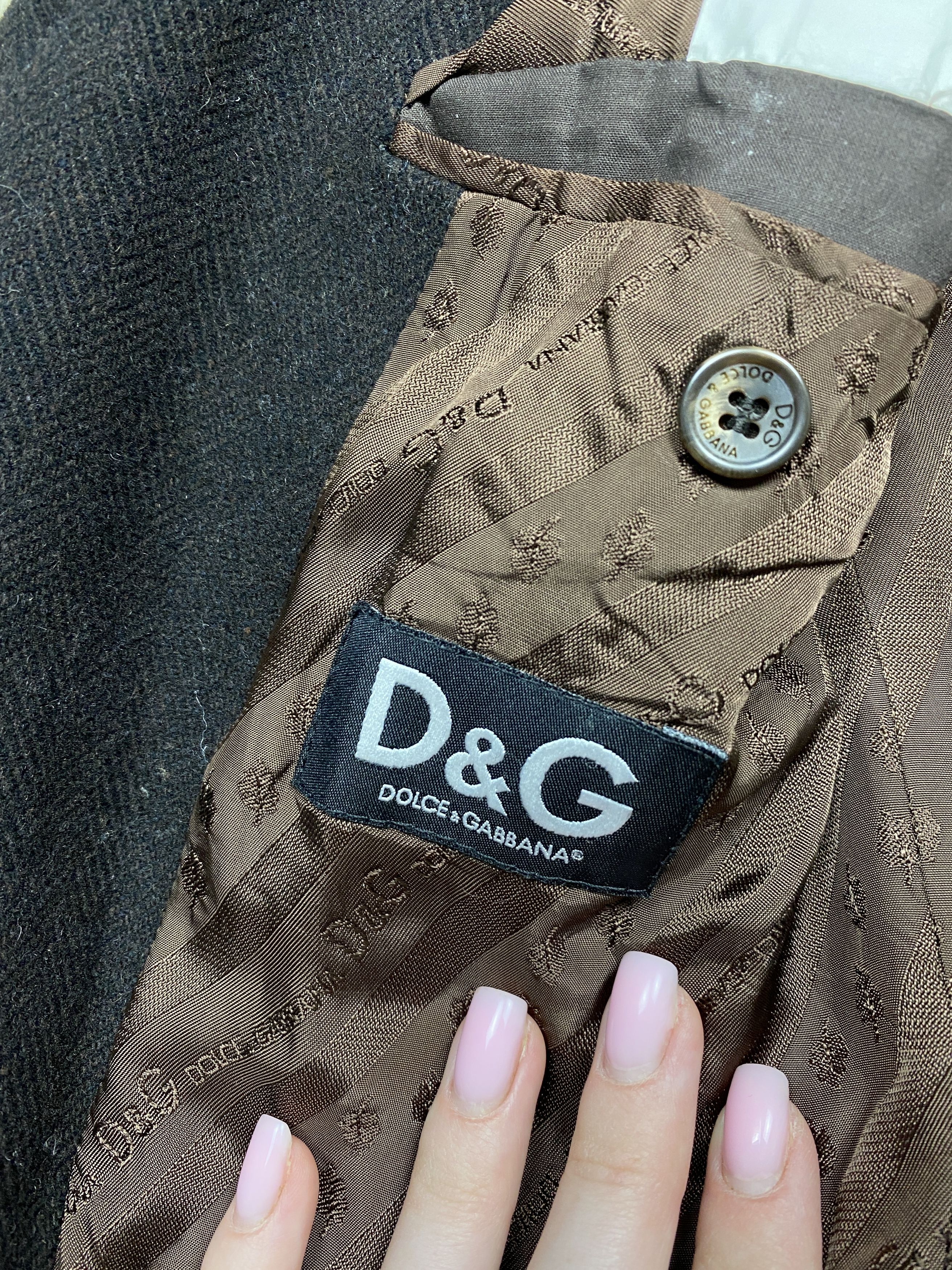 Dolce & Gabbana Dolce & Gabbana Vintage Wool Coat Size US M / EU 48-50 / 2 - 6 Thumbnail