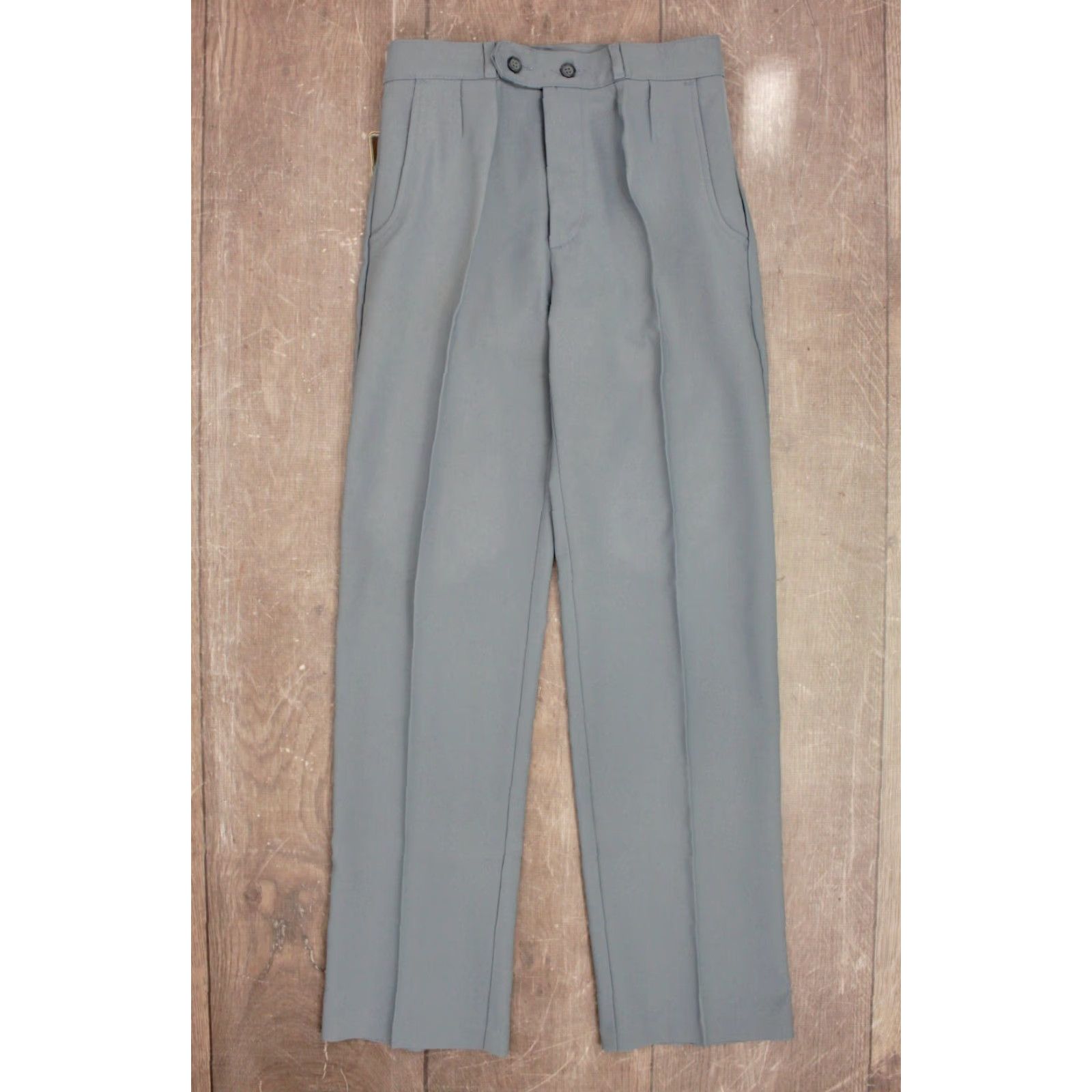 Lee VINTAGE Lee Polyester Pants 29x31 70s Disco NOS Blue Adults Mens Size US 29 - 2 Thumbnail