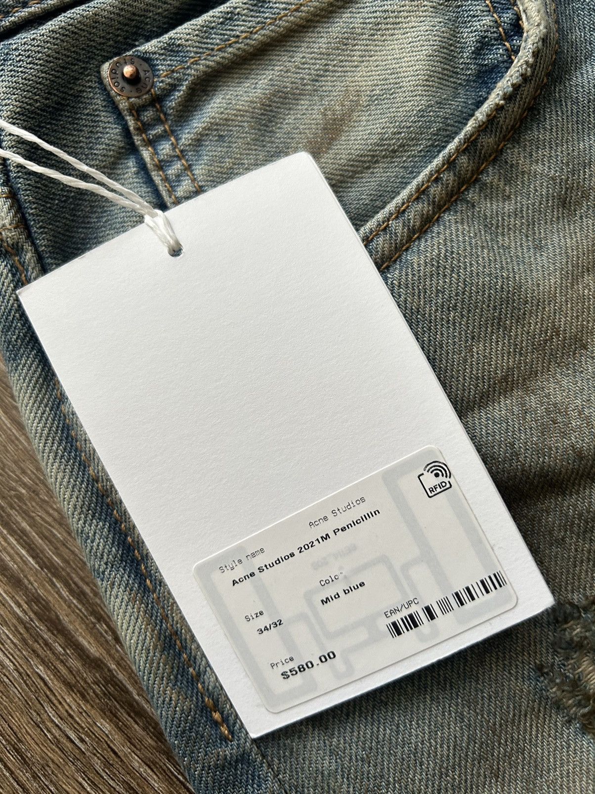 Acne Studios Acne Studios 2021M Penicillin Jeans Boot Cut