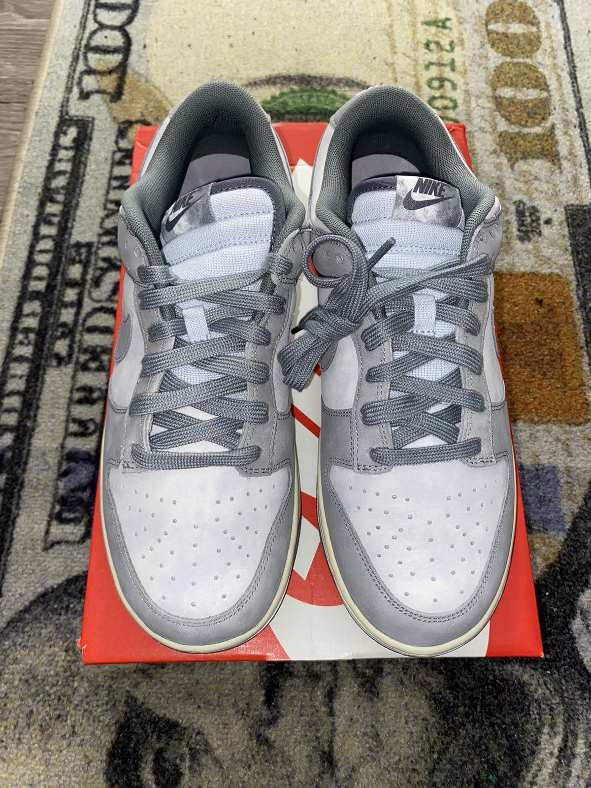 Nike Nike Dunk Low Cool Grey Football Grey (13.5 Womens) Size US 12 / EU 45 - 3 Thumbnail