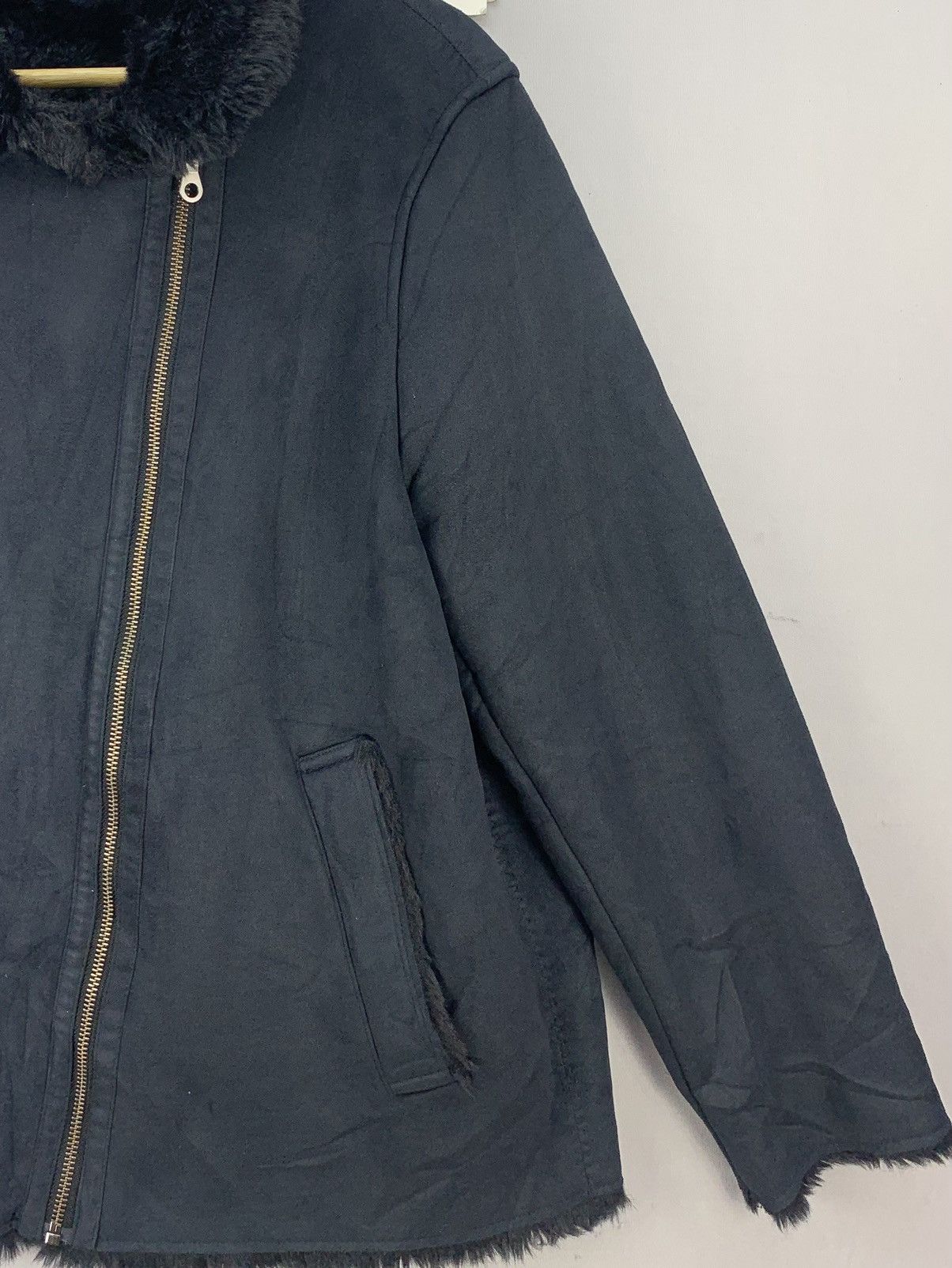 Uniqlo Uniqlo Faux Fur Zipper Jacket Size US M / EU 48-50 / 2 - 4 Thumbnail