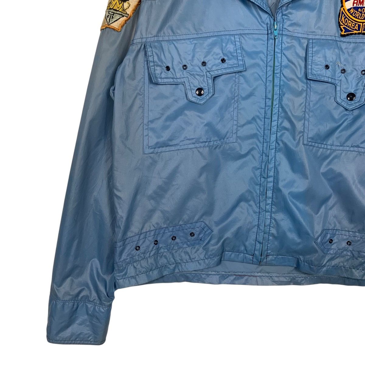 Vintage AMVETS World War II Korea Vietnam Nylon Jacket #2432-C109 Size US M / EU 48-50 / 2 - 5 Thumbnail