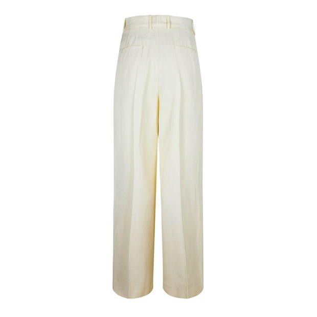 Jil Sander o1g2r1mq1024 Pant in Cream Size 26" / US 2 / IT 38 - 2 Thumbnail
