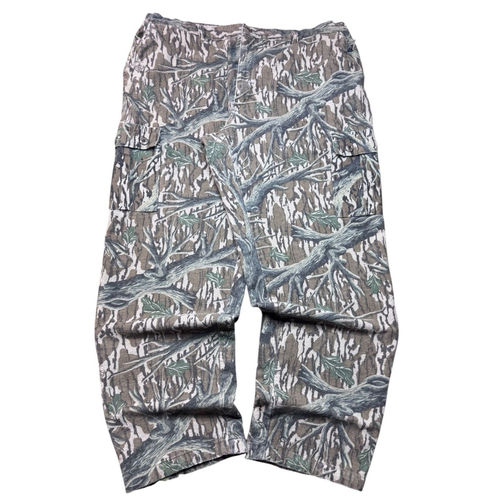 Mossy Oaks VINTAGE 90s MOSSY OAK GREEN LEAF CAMO HUNTING PANTS MEN'S XL Size US 44 / EU 60 - 1 Thumbnail