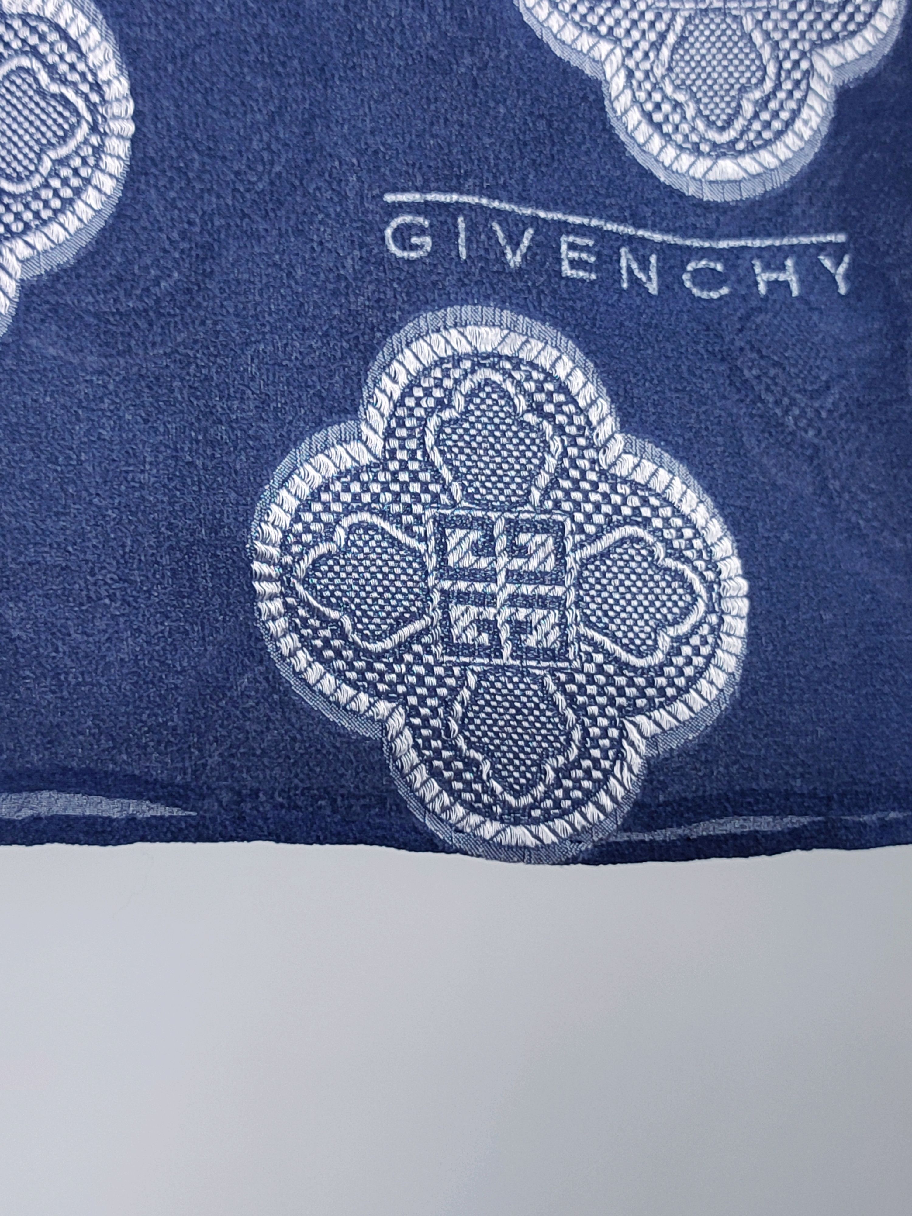 Givenchy Givenchy Logo 4G Monogram Silk Scarf Size ONE SIZE - 5 Thumbnail
