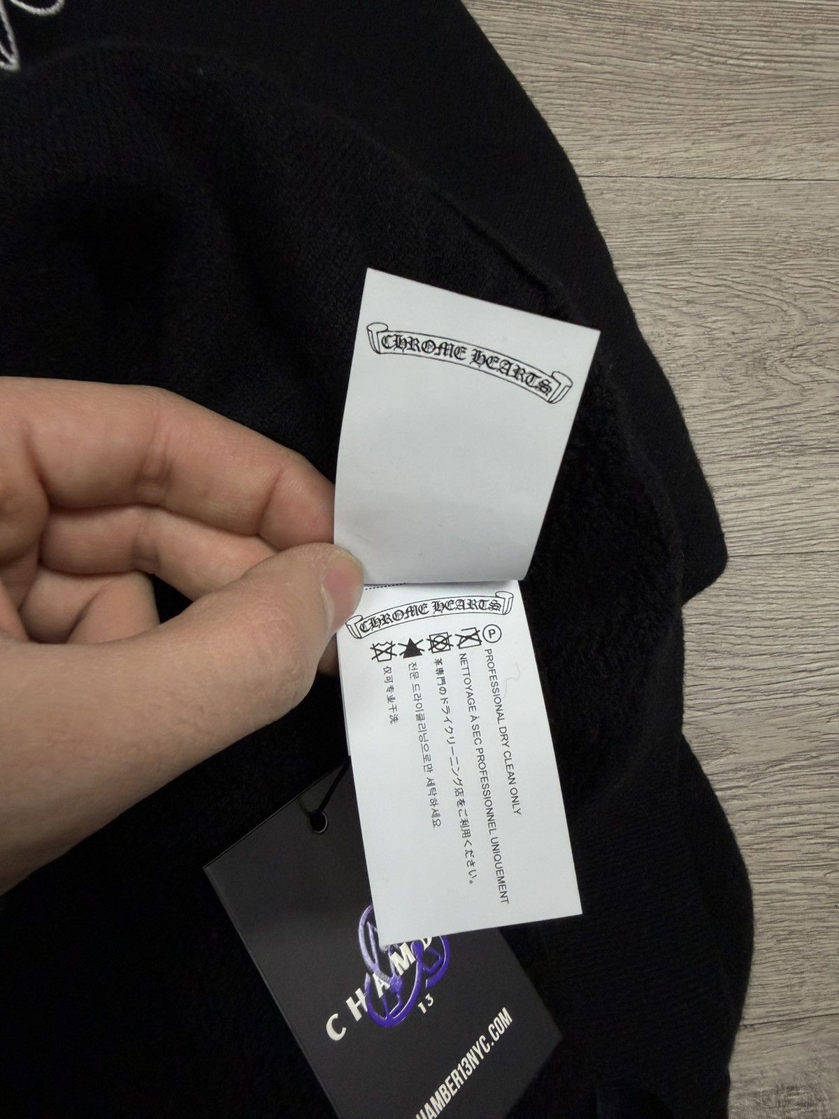 Chrome Hearts Chrome Hearts Black Cashmere Sweats Size US 34 / EU 50 - 5 Thumbnail