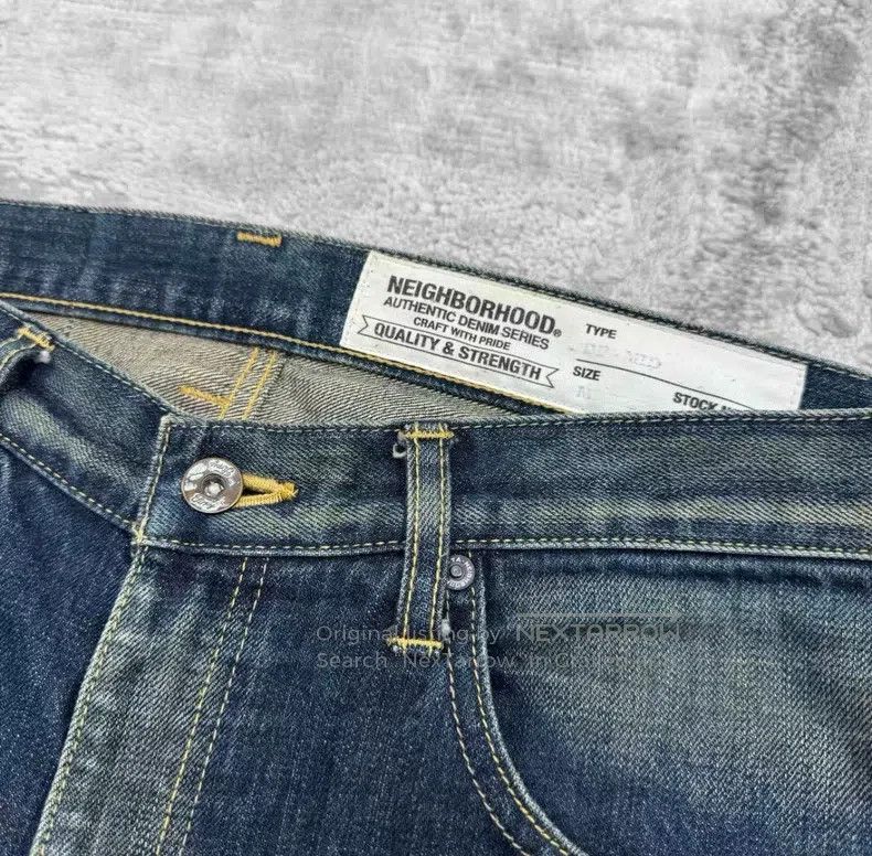 Neighborhood Neighborhood size M Basic Wash Denim Pants Size US 27 - 4 Thumbnail