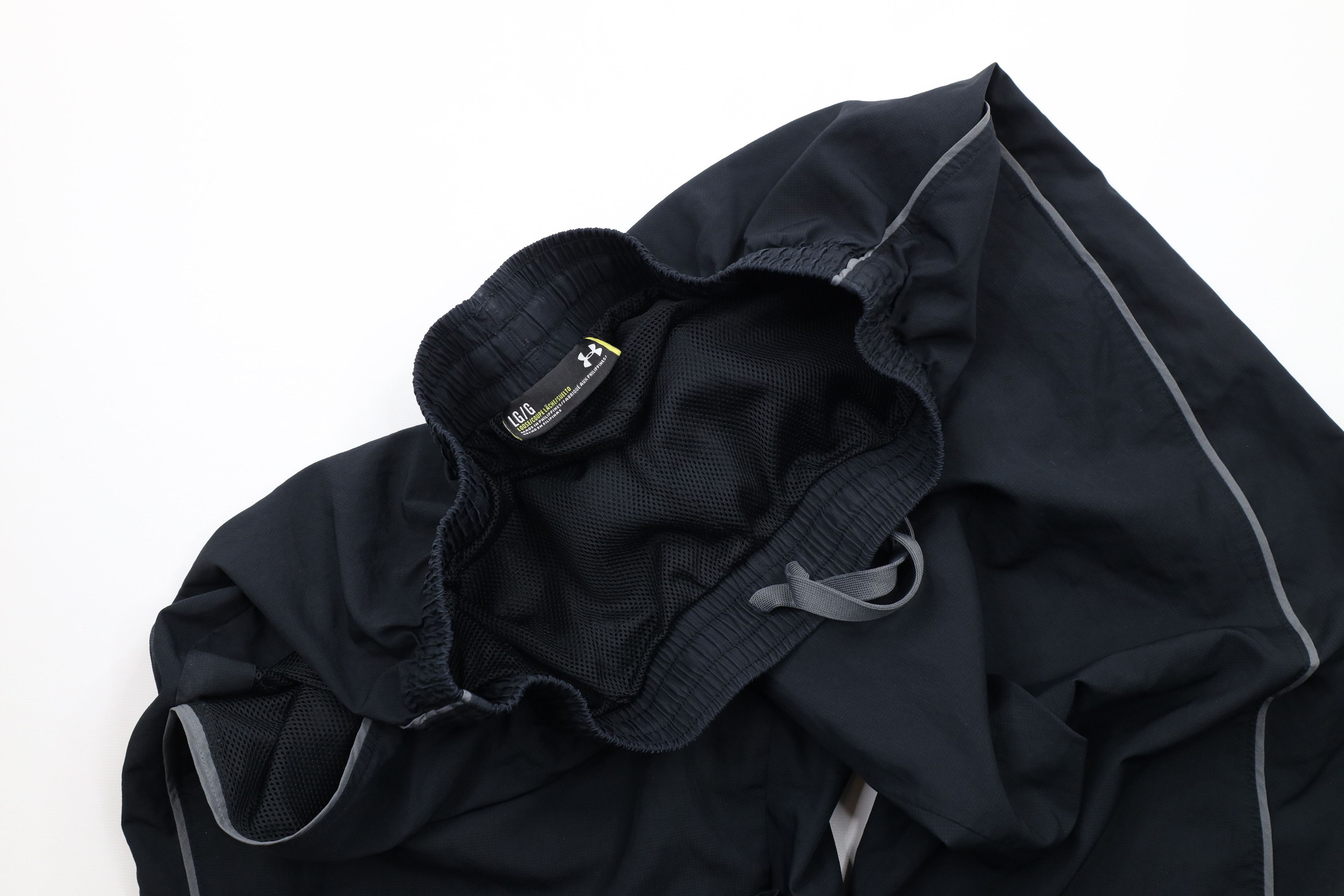 Under Armour × Vintage Under Armour Out Lined Wide Leg Training Gym Pants Black Size US 36 / EU 52 - 8 Thumbnail