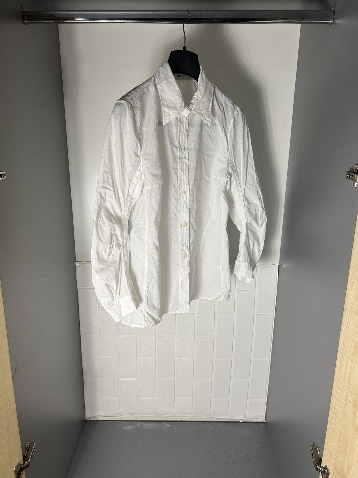 Ann Demeulemeester VERY RARE ANN DEMEULEMEESTER CLASSIC DESIGNER SHIRT LUXURY Size XS / US 0-2 / IT 36-38 - 5 Thumbnail