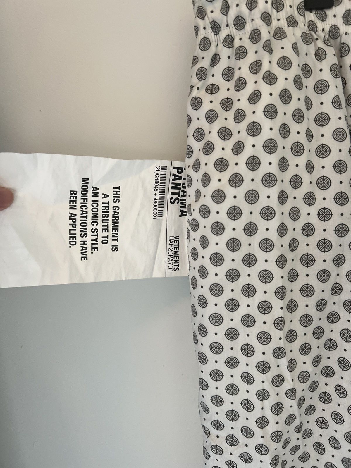 Vetements Vetements 19FW Target Pajama Pants Size US 32 / EU 48 - 4 Thumbnail