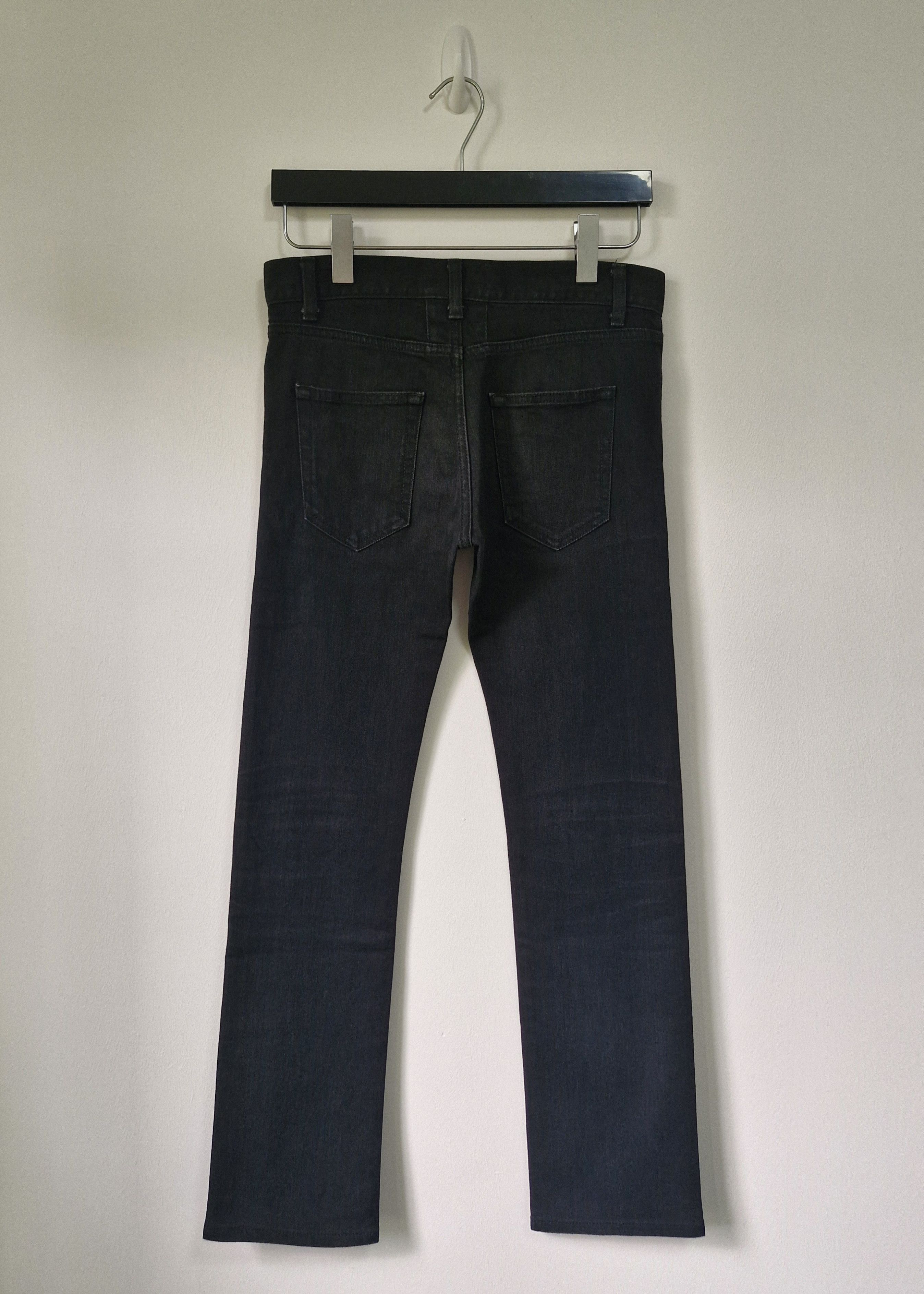 Saint Laurent Paris AW13 Black D03 Denim Jeans Size US 30 / EU 46 - 2 Thumbnail