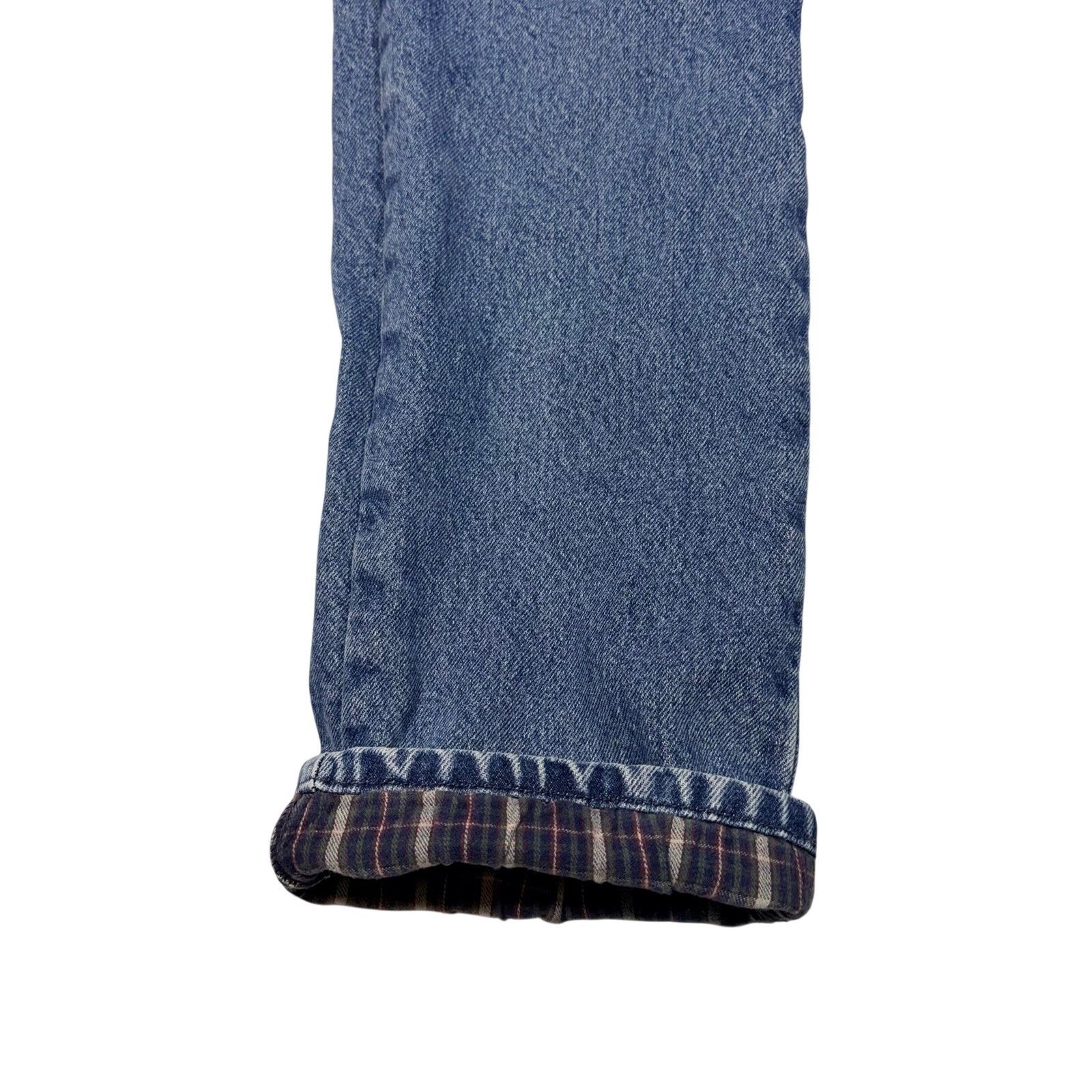 L.L. Bean LL Bean Jeans Mens 32x32 Double L Classic Fit Flannel Lined Size US 32 / EU 48 - 3 Thumbnail