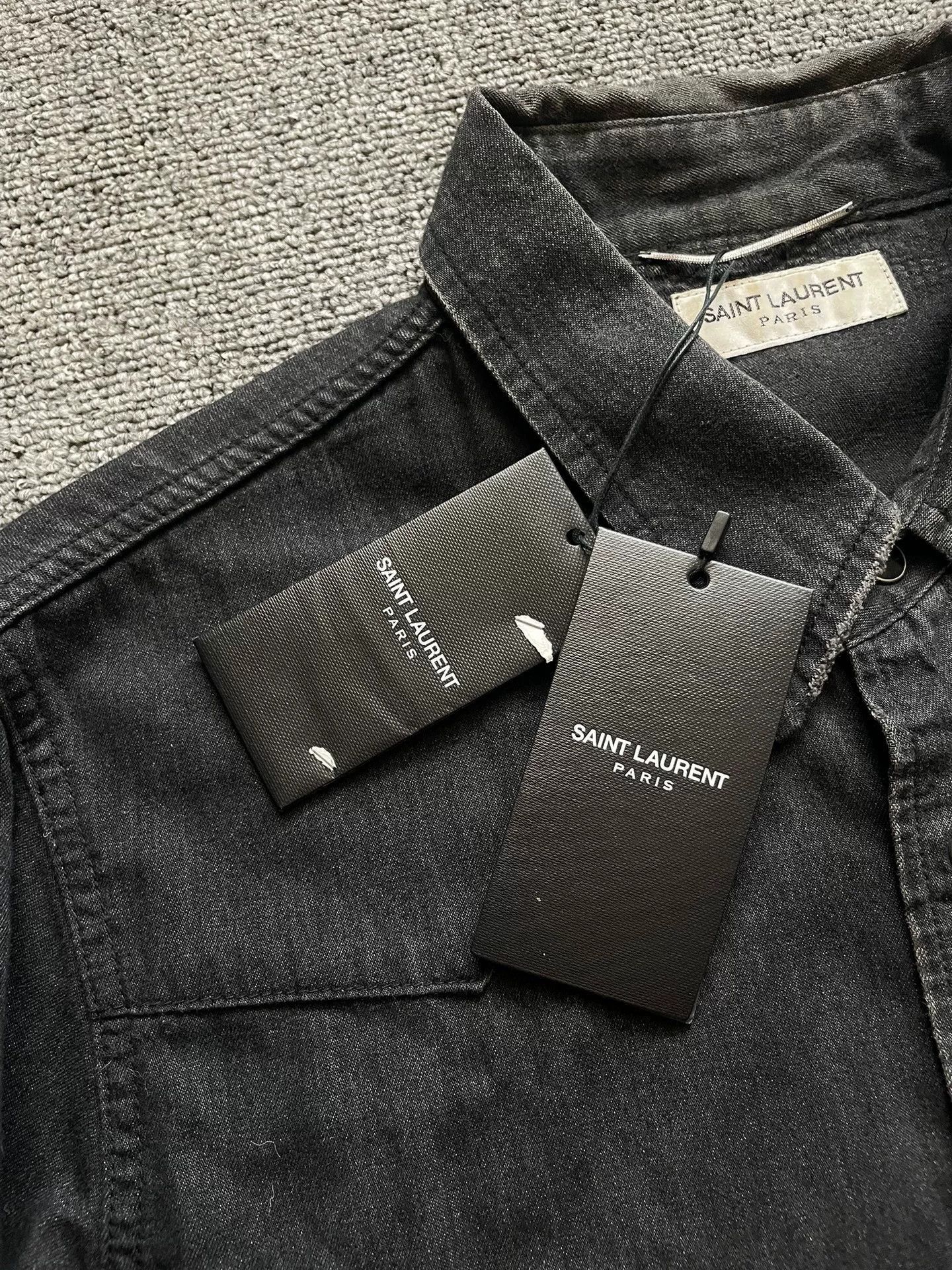 Saint Laurent Paris Saint Laurent Spring Summer Cat Eye Shirt. Size US M / EU 48-50 / 2 - 6 Thumbnail