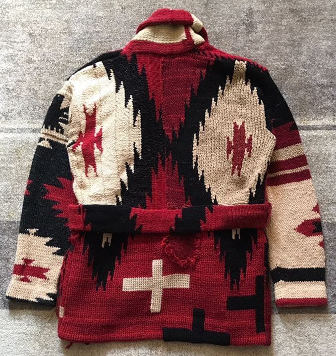 Polo Ralph Lauren Polo Ralph Lauren Native Pattern Knit Gown Cardigan Size S Size US S / EU 44-46 / 1 - 4 Thumbnail