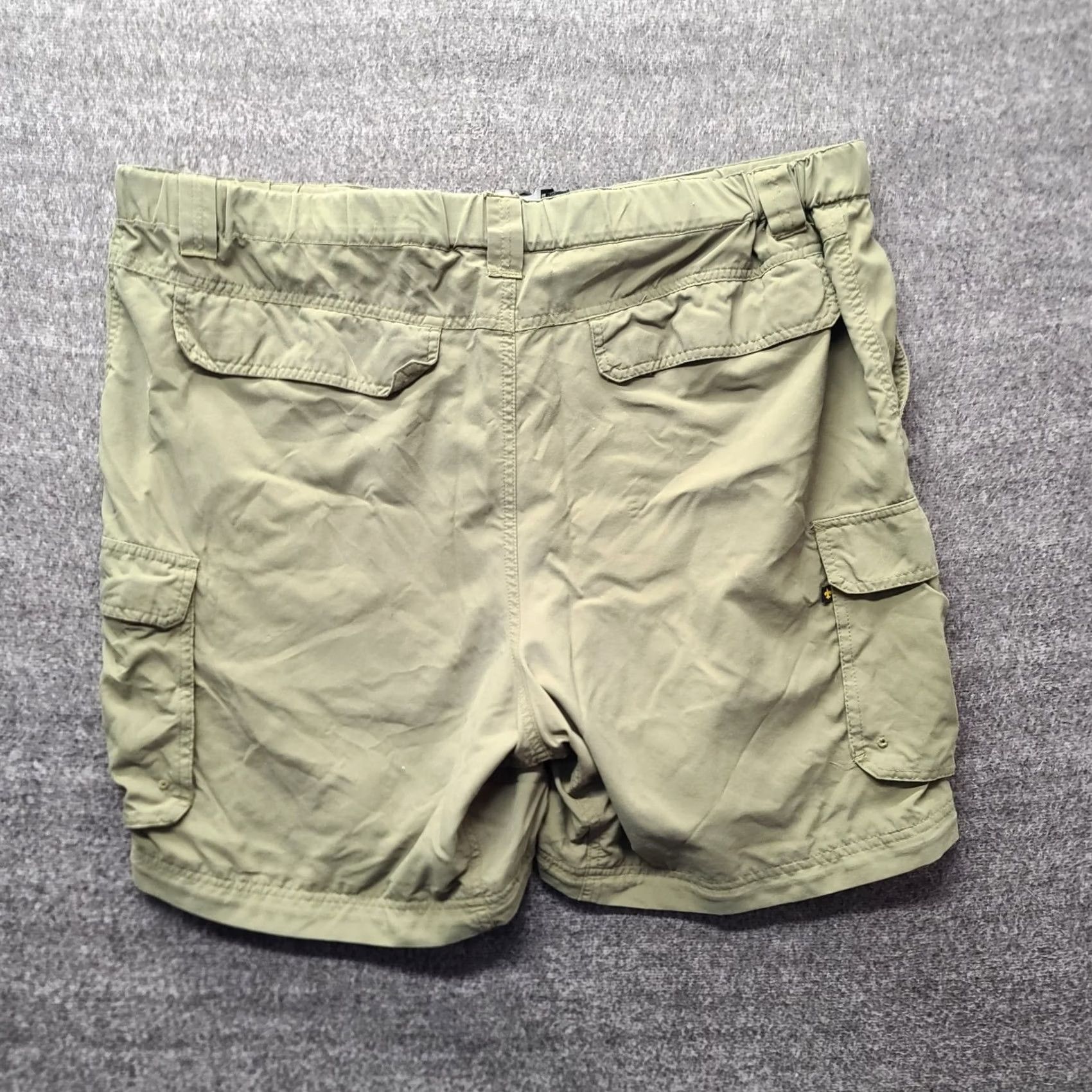 Vintage Boy Scouts of America BSA Shorts Mens XL Classic Switchback Uniform Belted Shorts Green Nylon Men XL Size US 36 / EU 52 - 7 Thumbnail