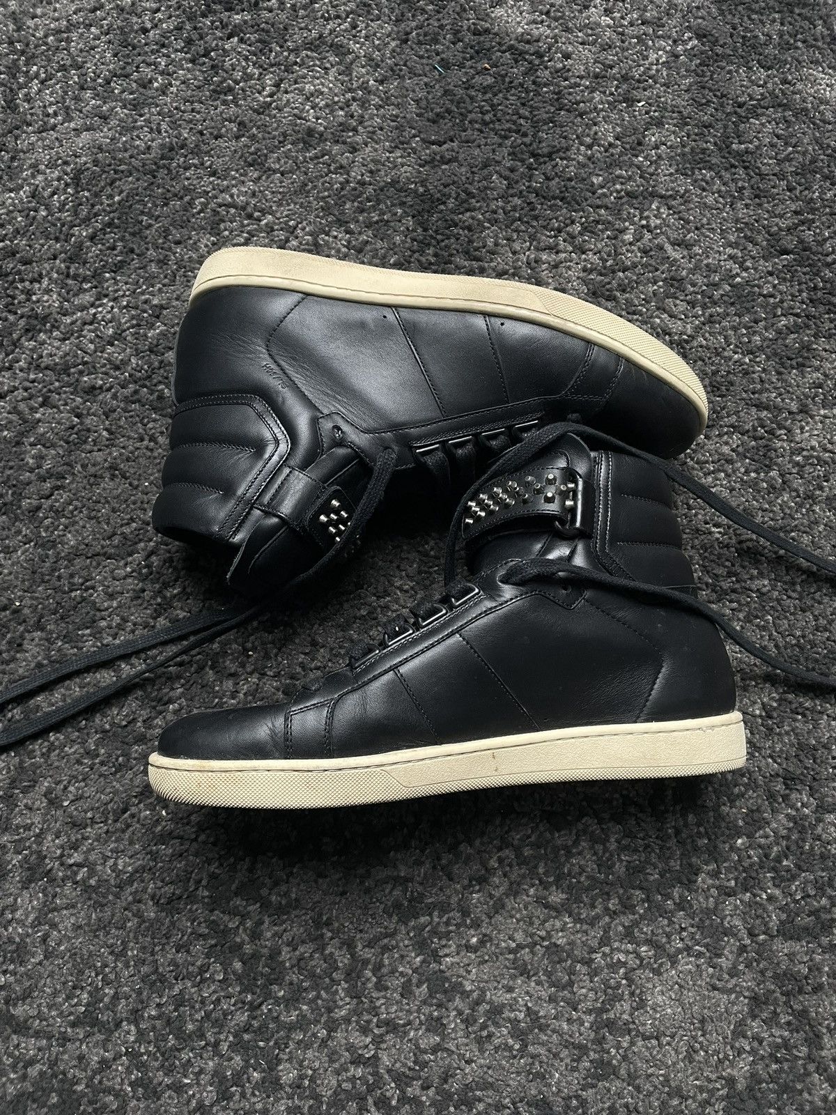 スニーカー 厚底 Y2K archive vintage opium FVVO Saint Laurent Paris Sneaker Y2K Vintage Archive Opium Goth