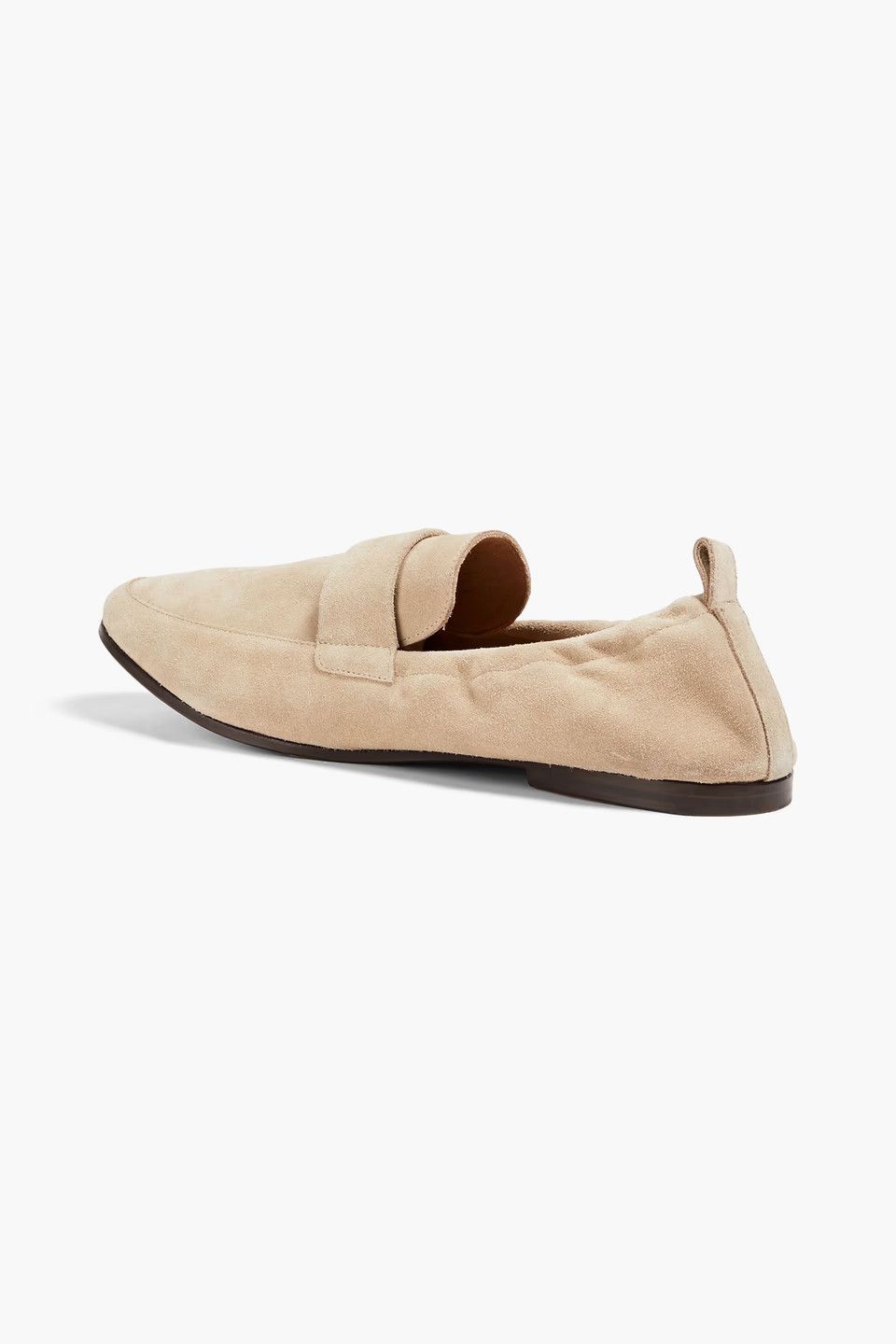 Officine Generale o1mle1025 Salomon Suede Slipper Loafer in Neutrals Size US 8 / EU 41 - 4 Thumbnail