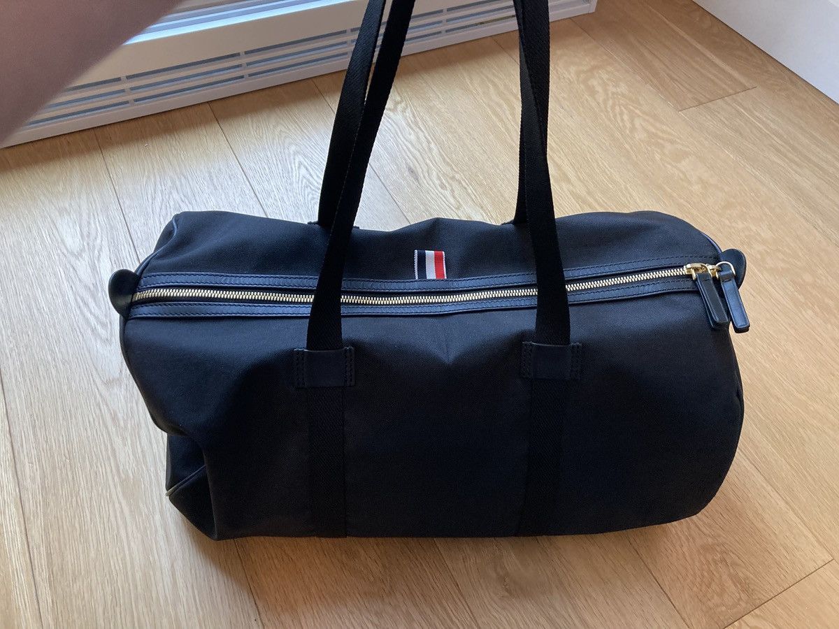 Thom Browne Rare Thom Browne Gym Bag Weekender Black Size ONE SIZE - 7 Thumbnail