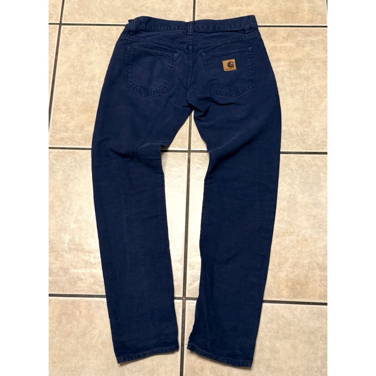 Carhartt Wip Carhartt WIP Privateer Pants Selvedge Denim 30x34 Dark Wash Tunisia Work Jeans Mens Regular Blue Cotton Denim 5-Pocket Design Straight Size US 30 / EU 46 - 3 Thumbnail