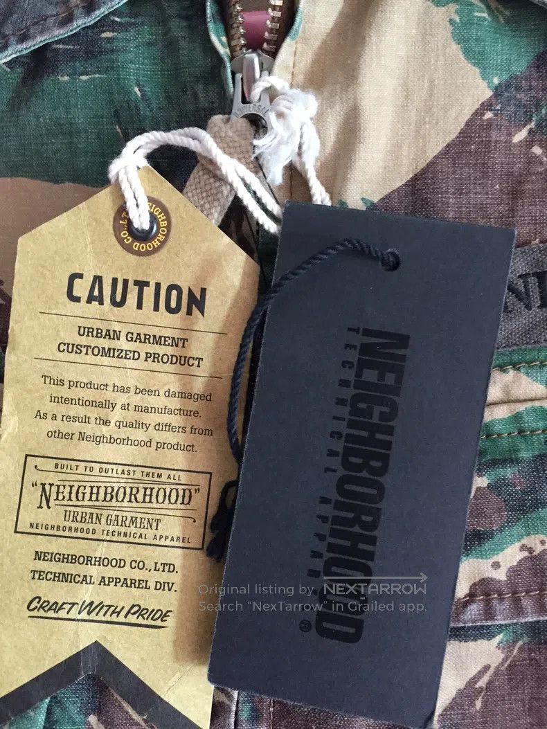Neighborhood Neighborhood Lizard-patterned four-bag coat Size US M / EU 48-50 / 2 - 4 Thumbnail