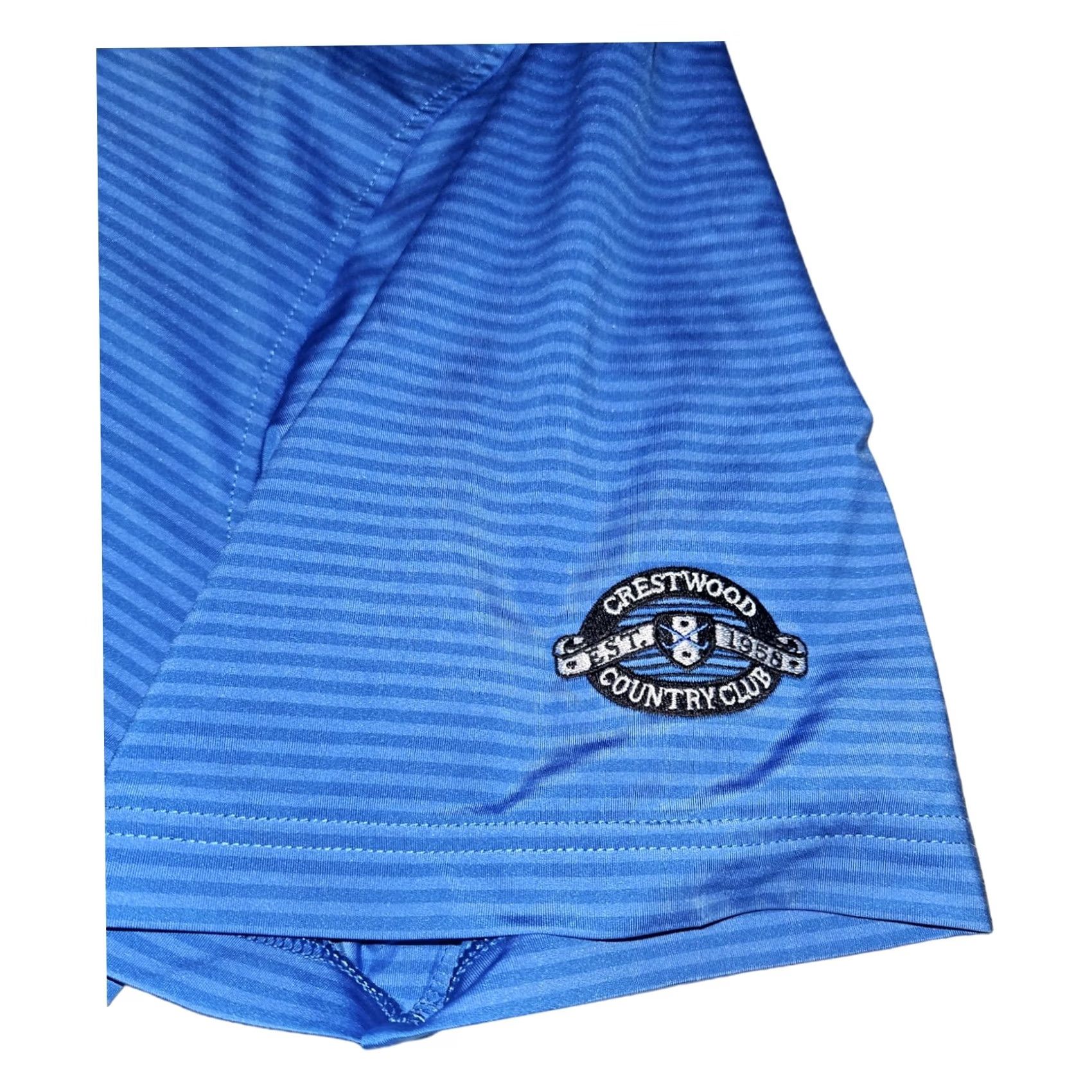 Footjoy FootJoy Polo Shirt Men's XL Short Sleeve Blue Striped Embroidered Golf Size US XL / EU 56 / 4 - 5 Thumbnail