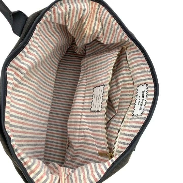 Thom Browne Thom Browne Plaid Lining Tote Bag Size ONE SIZE - 6 Thumbnail